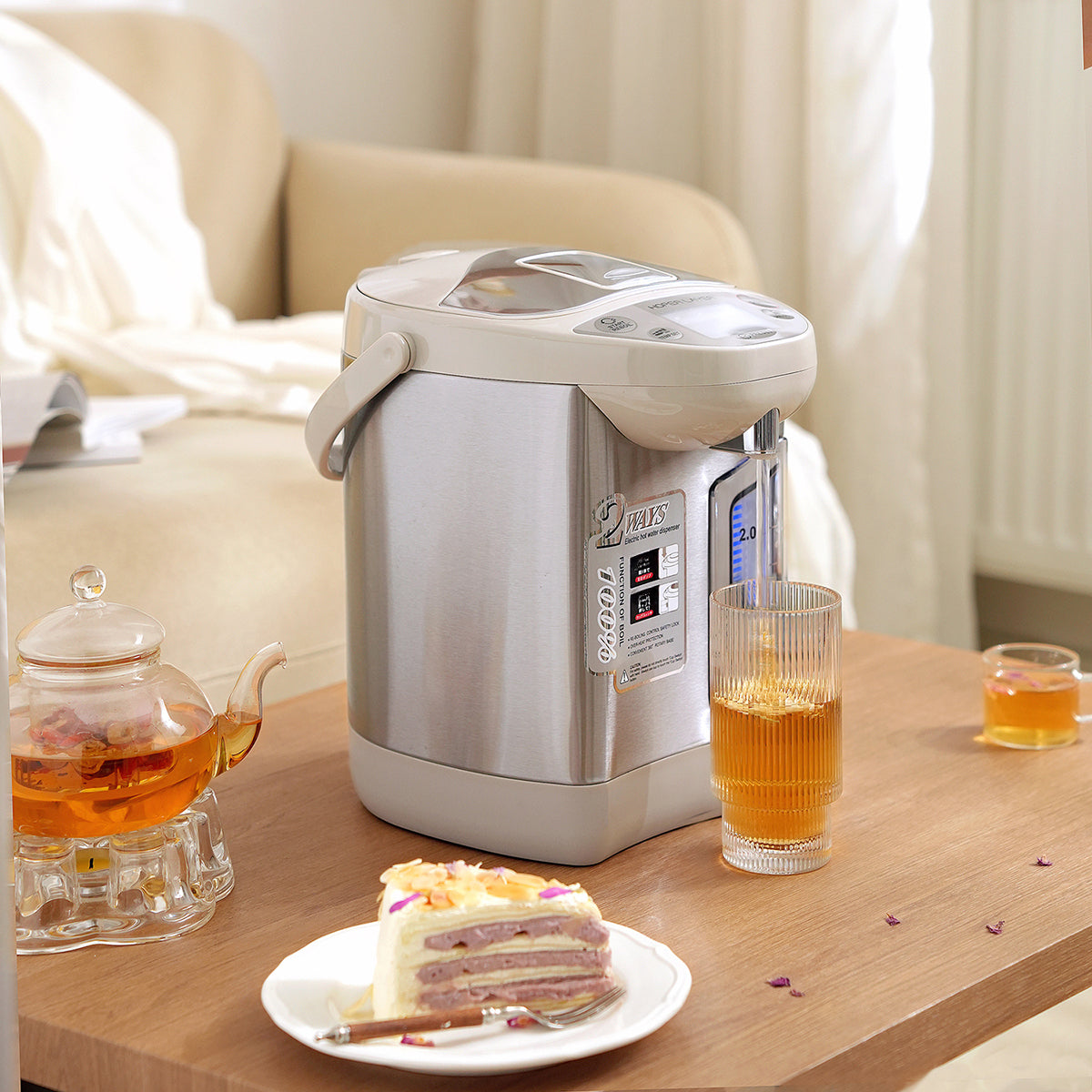 Hoper Layer 3.2L Electric Hot Water Dispenser LED Display AU Model with SAA Certification 7