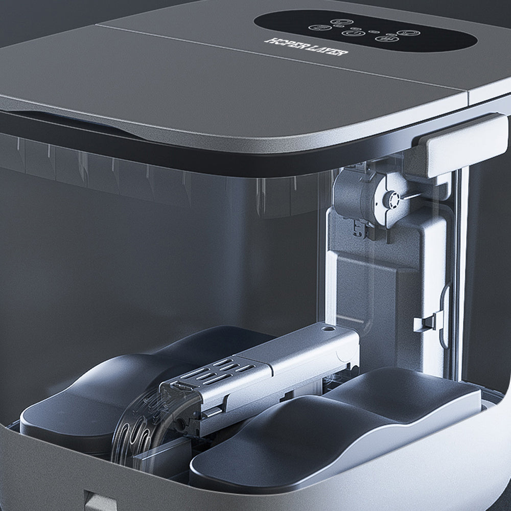 Hoper Layer Circulating Heating Foot SPA Bath Massager Dry and Wet Dual-use WS-15 5