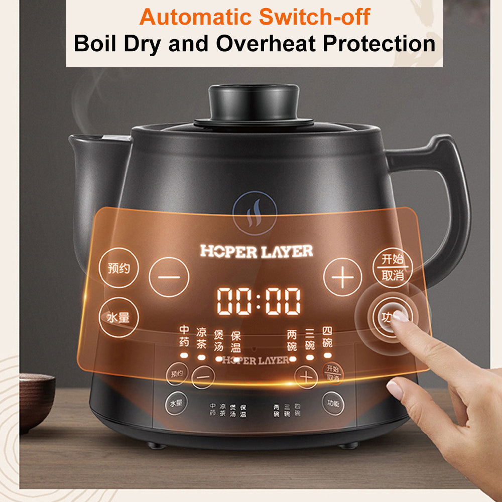 Hoper layer Multifunctional Kettle Smart Medicinal Pot AU Version SAA Approvals 5