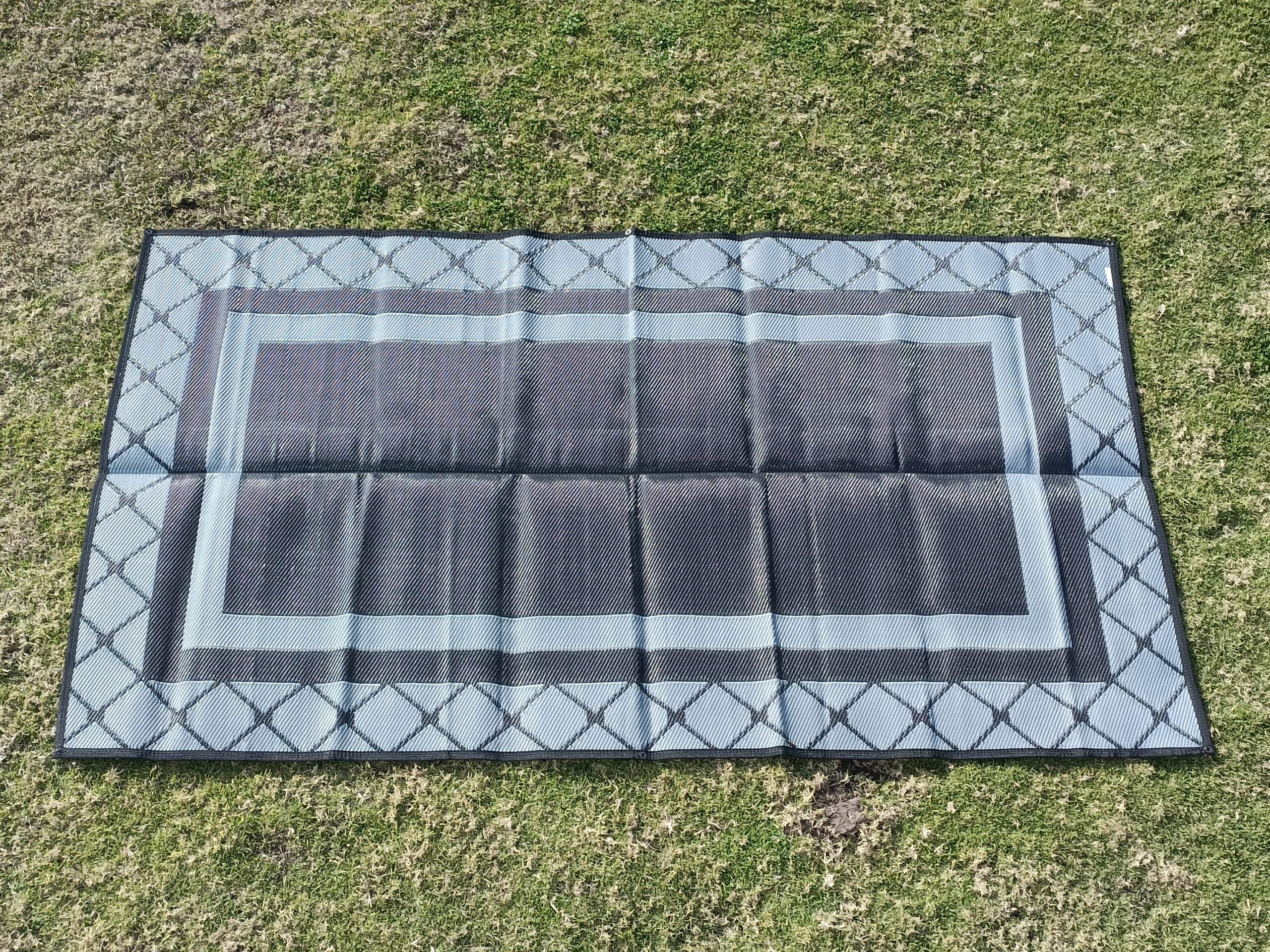 Alfresco 3m x 1.8m recycled poly mat 3