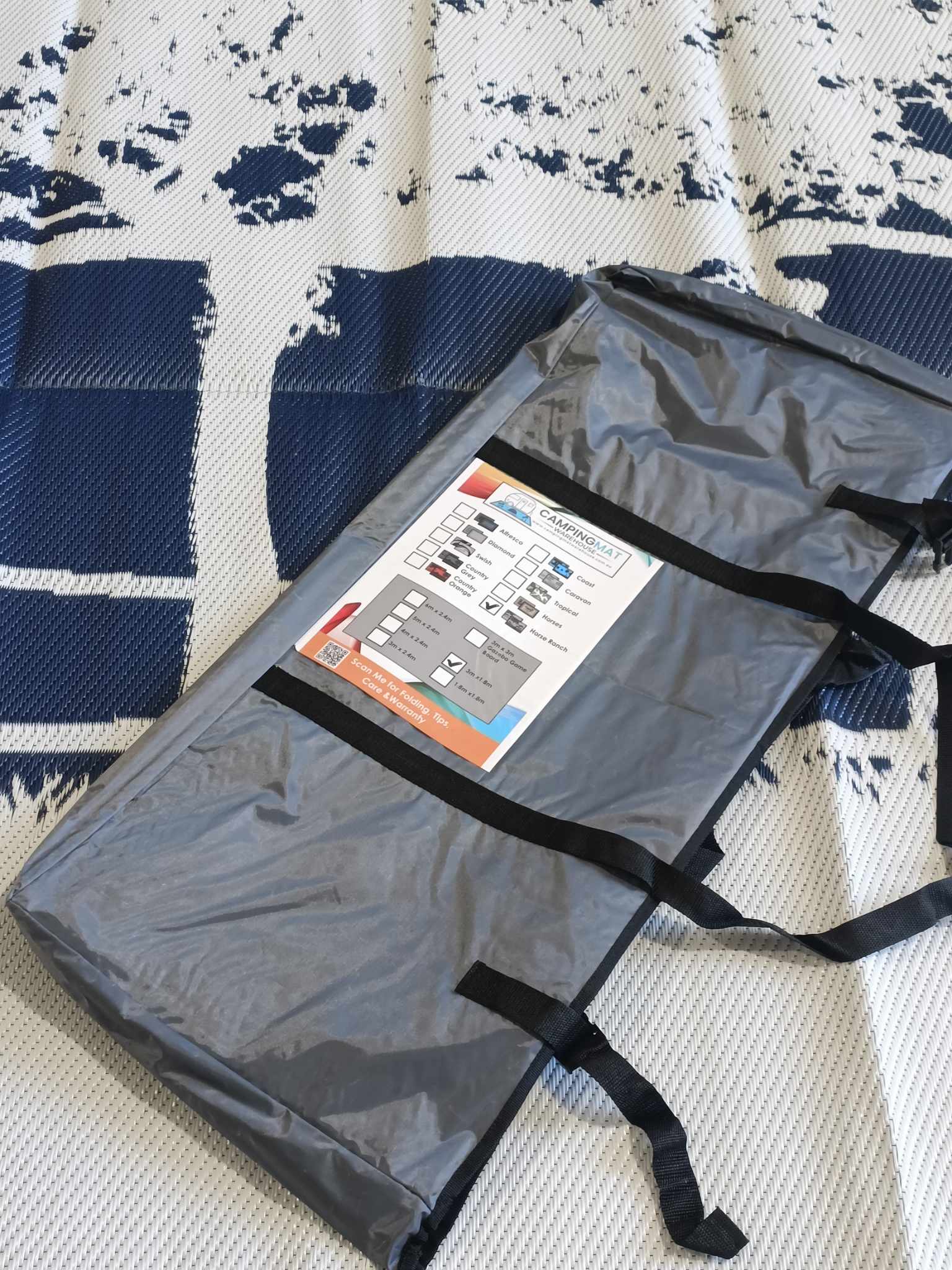 Ranch 3m x 1.8m recycled poly mat 4