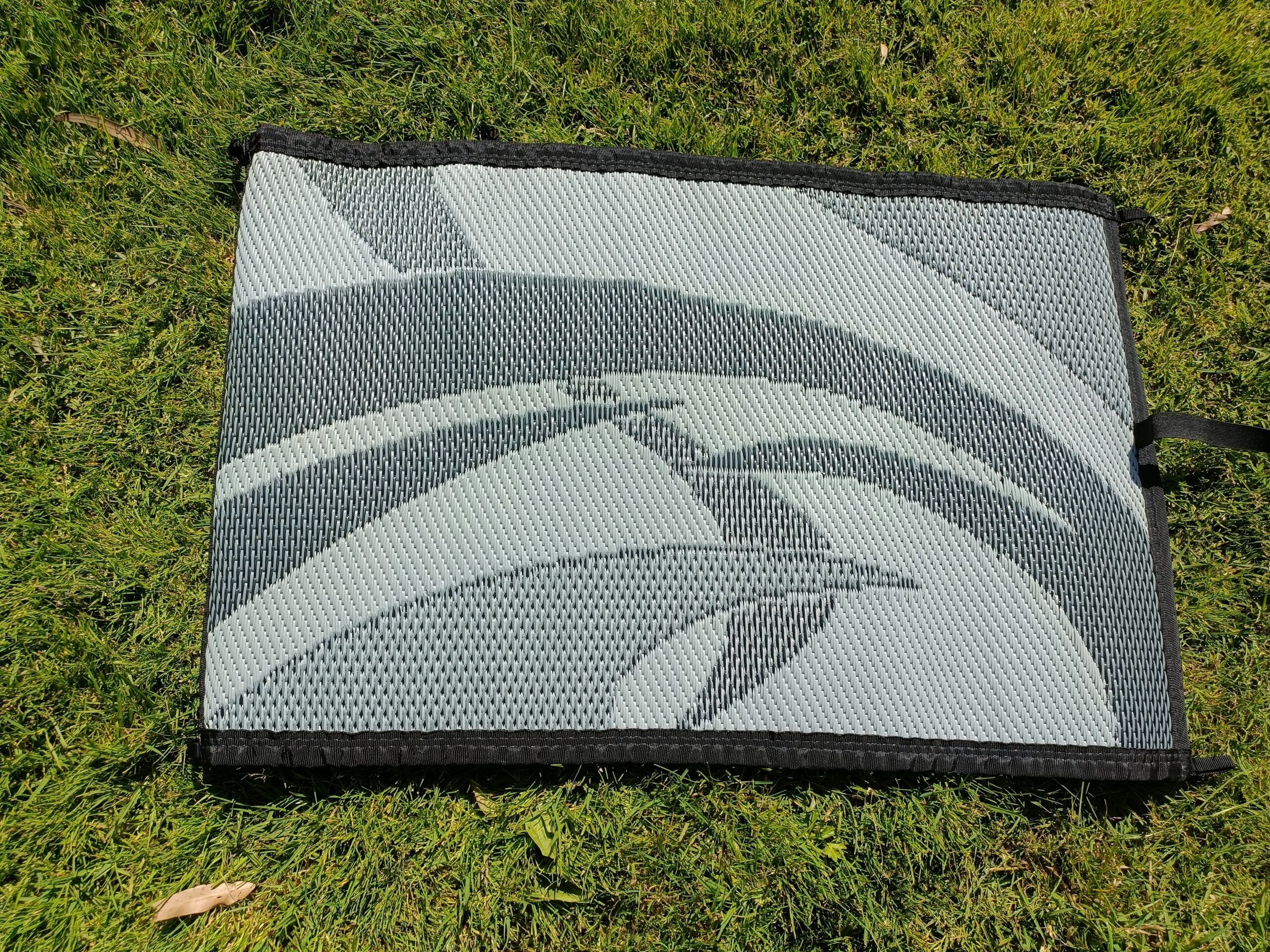 Swish Grey 5m x 2.4m recycled poly mat 3