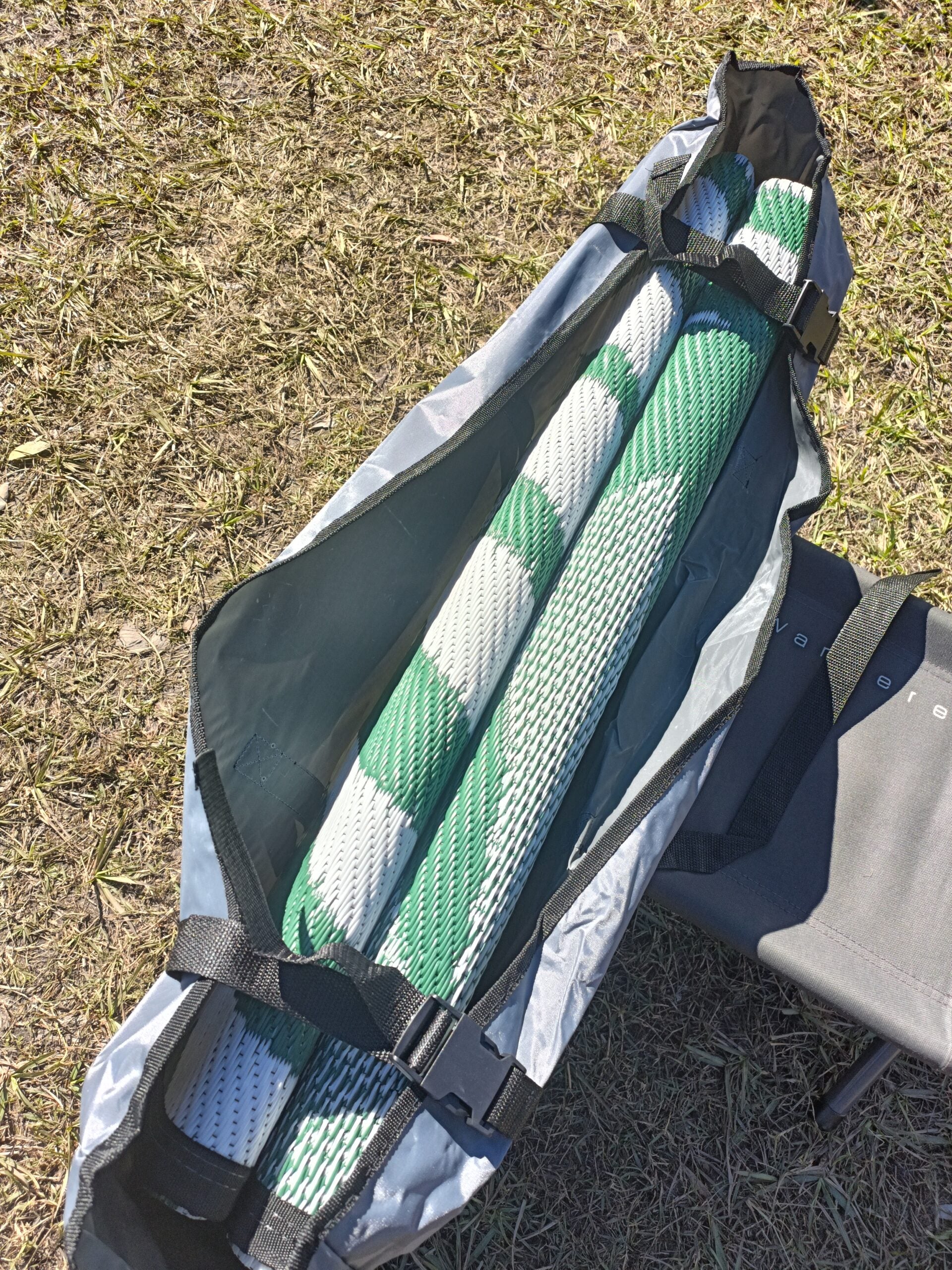 Tropical 5m x 2.4m recycled poly mat 4