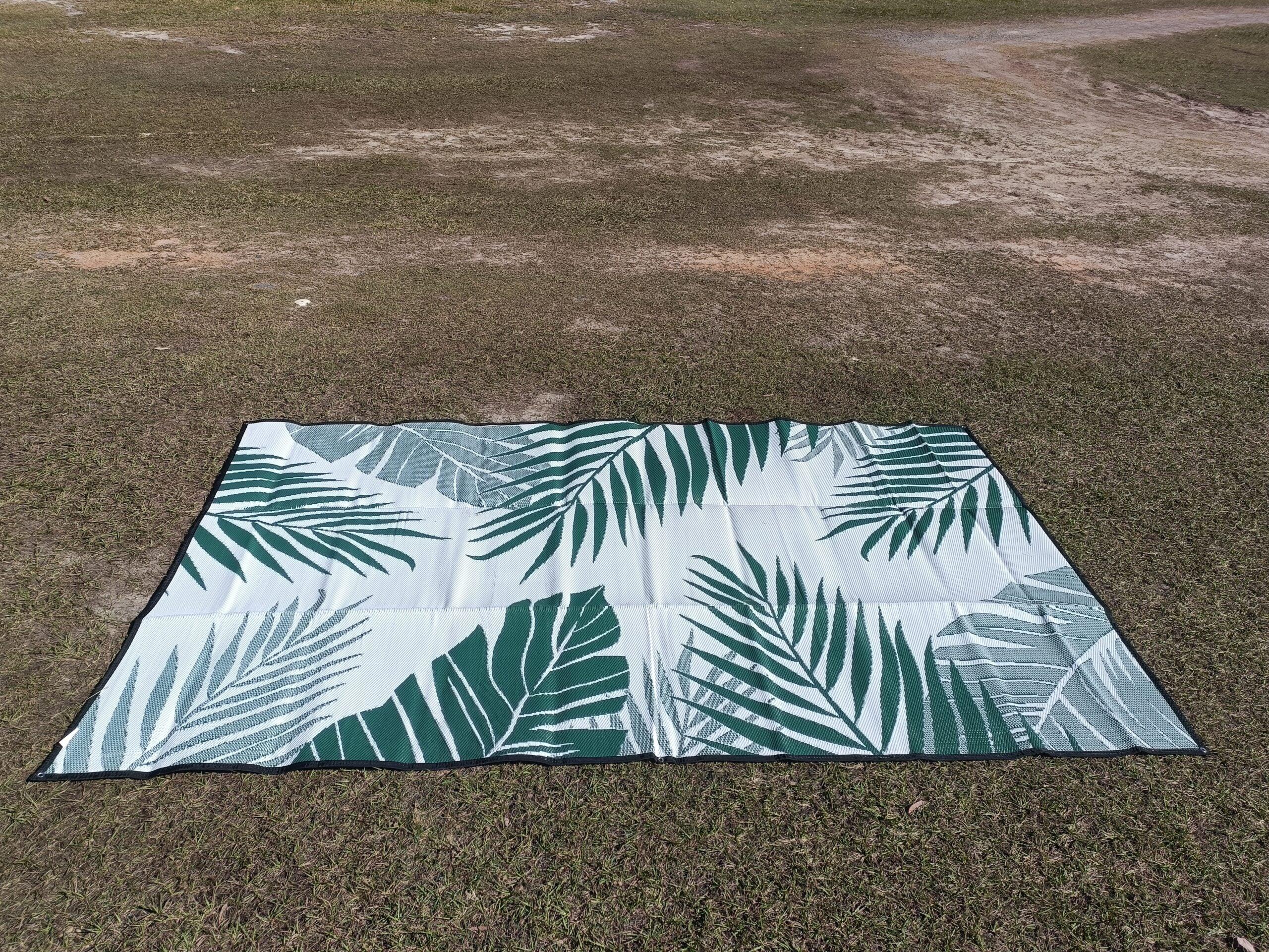 Tropical 5m x 2.4m recycled poly mat 5