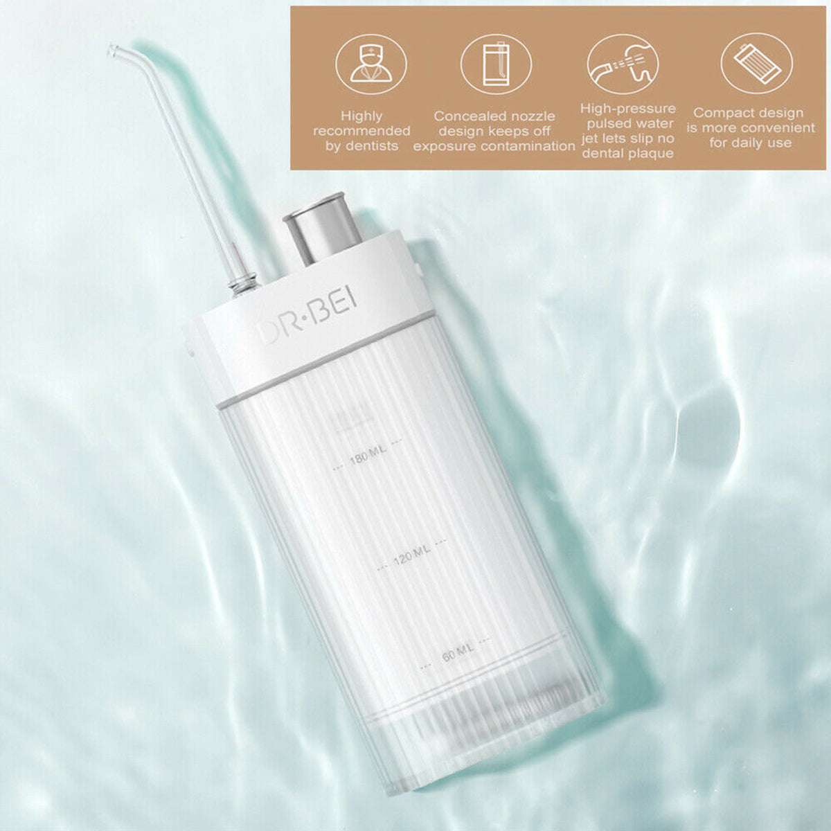 DR.BEI Portable Water Flosser GF3