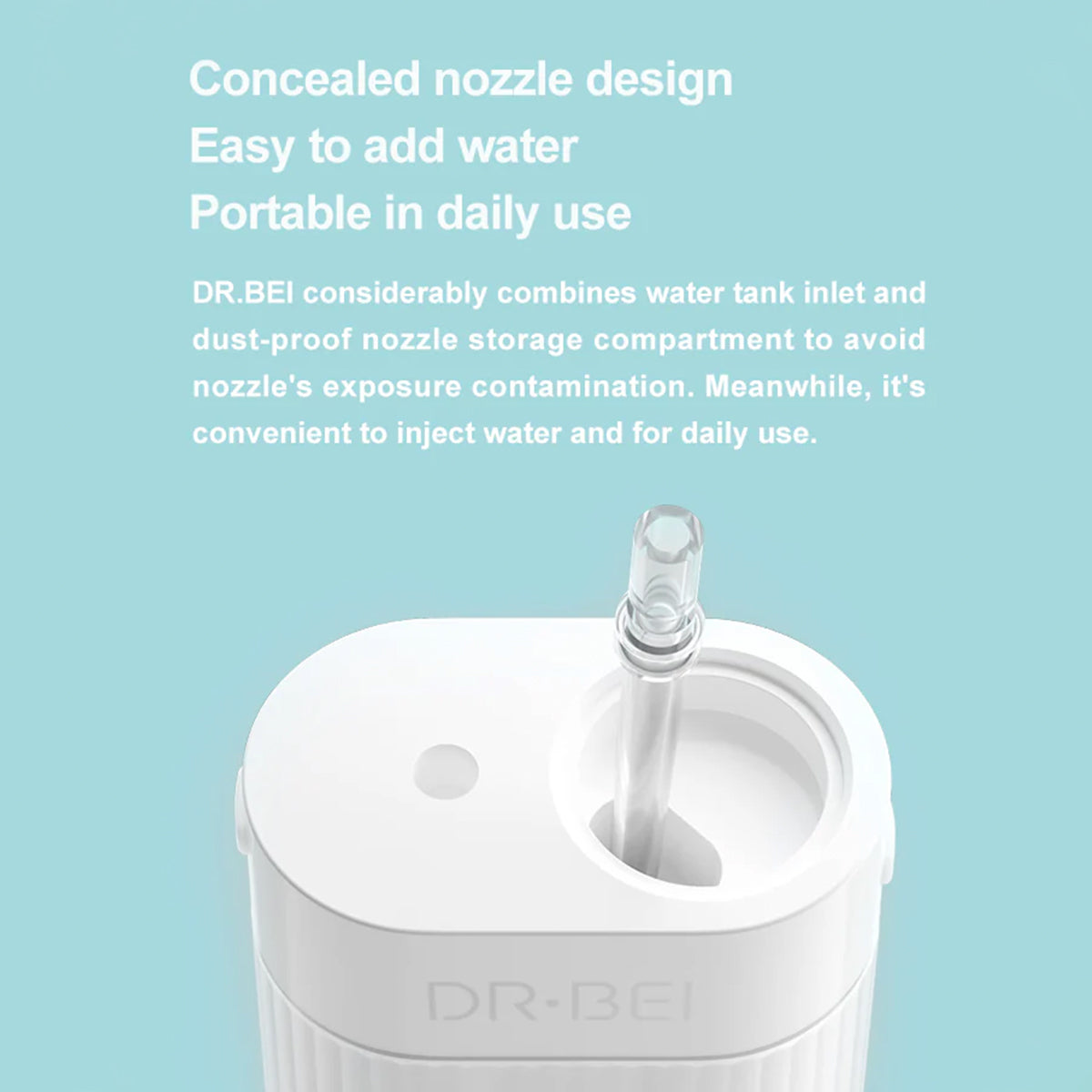 DR.BEI Portable Water Flosser GF3 8