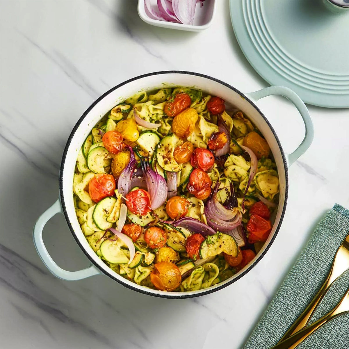 BUYDEEM Enameled Cast-Iron Dutch Oven 6