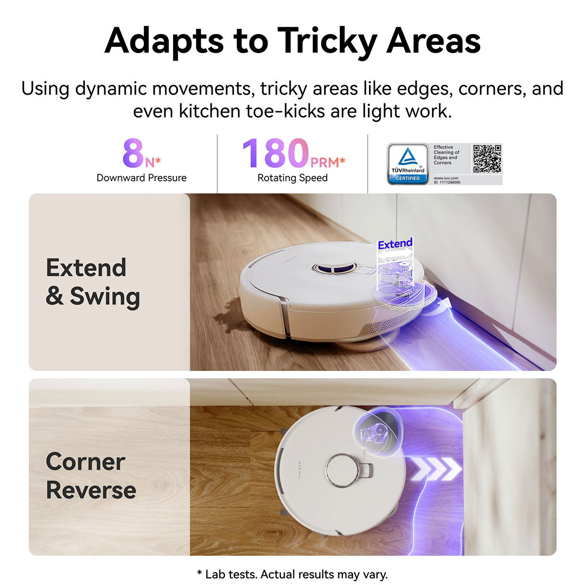 Narwal Freo Z10 Robotic Vacuum and Mop Cleaner - Covers Every Angle Without Any Tangles 6