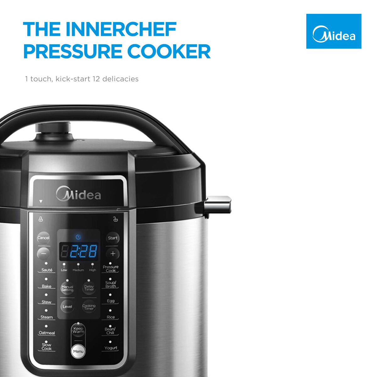 Midea 5.7L 12 Programs Pressure Cooker 3