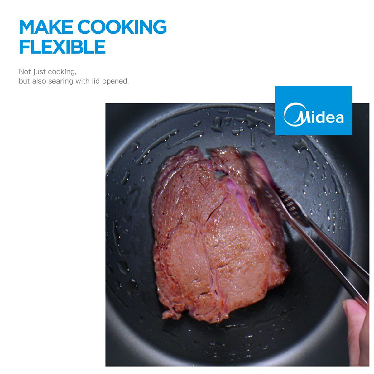 Midea 5.7L 12 Programs Pressure Cooker 7