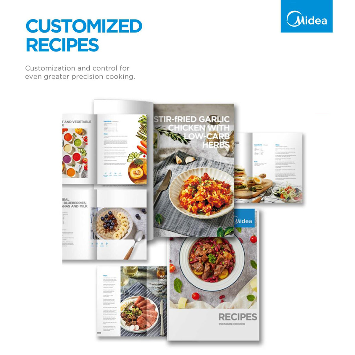 Midea 5.7L 12 Programs Pressure Cooker 8