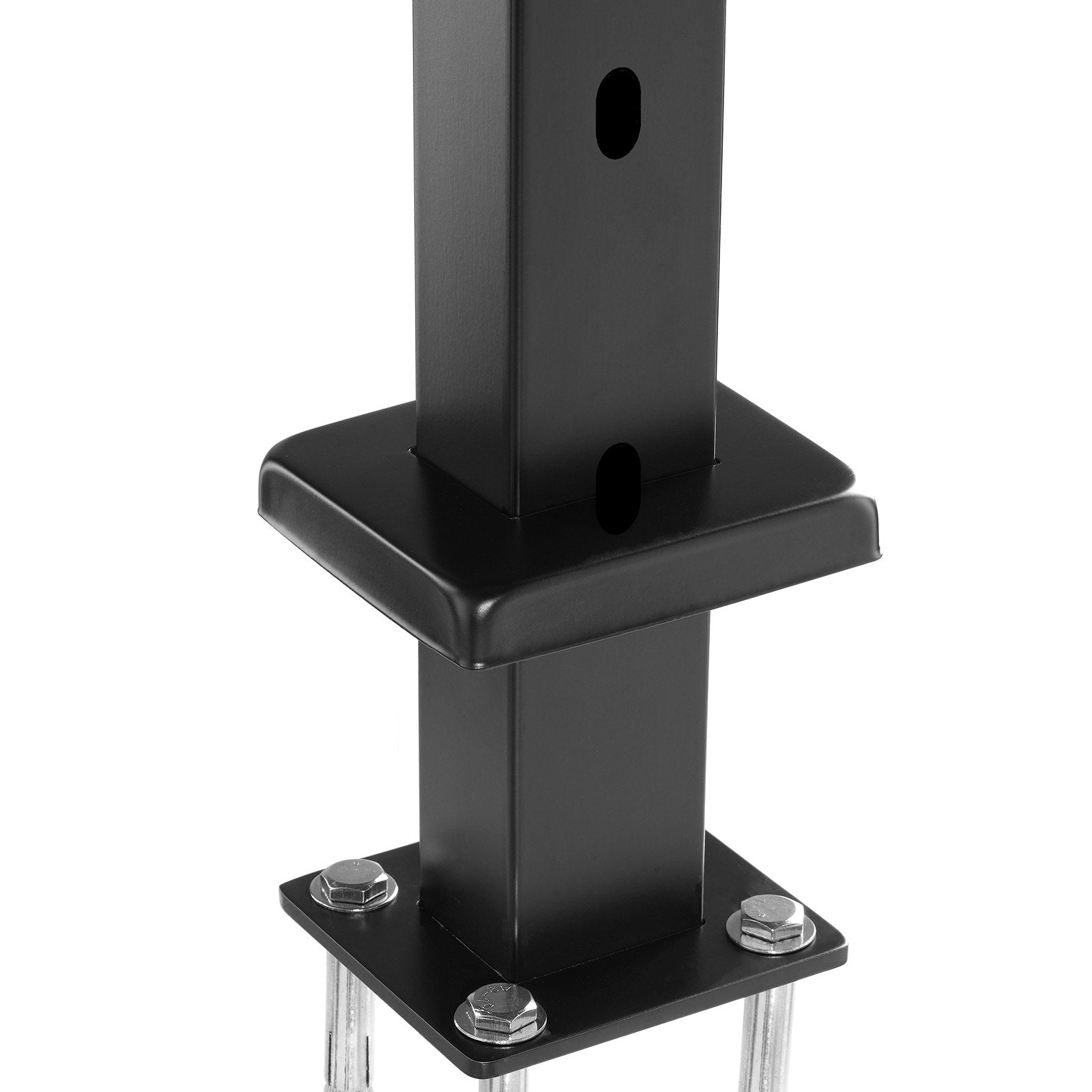 VEVOR Cable Railing Post, 42" x 1" x 2" Steel Angled Hole Stair Railing Post 7