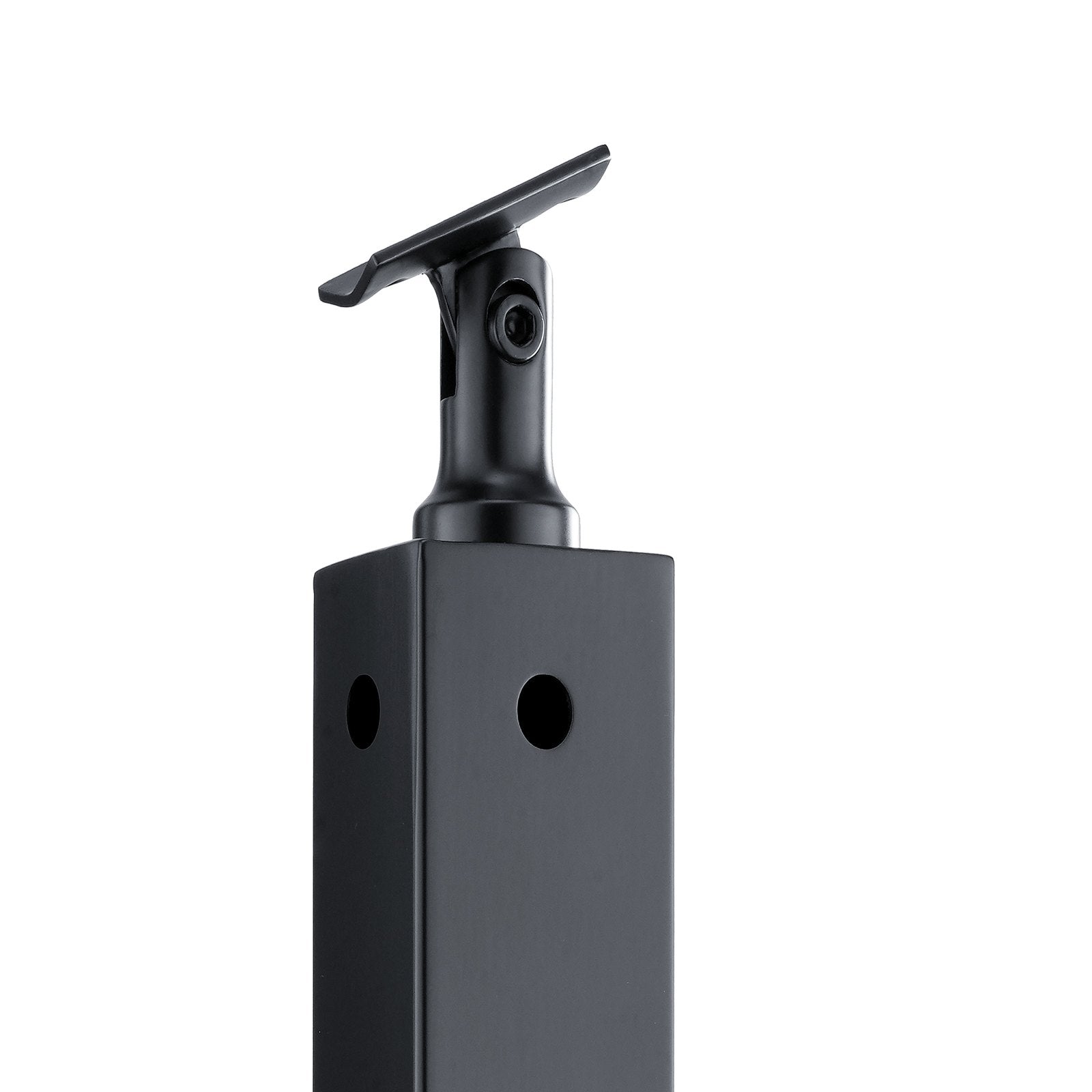 VEVOR Cable Railing Post, 36" x 1" x 2" Steel L-Shaped Hole Corner Railing Post 10