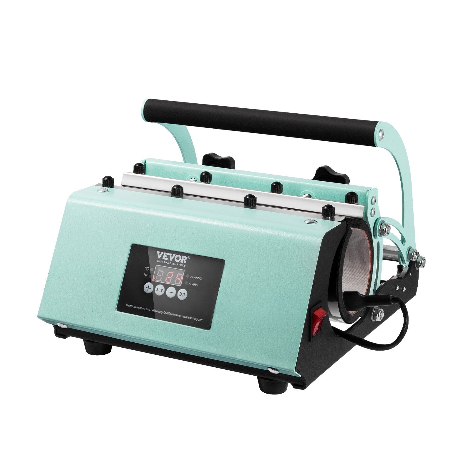 VEVOR Tumbler Heat Press Machine and Sublimation Tumblers, Tumbler Press Set with 8pcs 20OZ Blank Tumblers, Mug Press Cup Press for 11-30oz Tumblers Mug, with Heat Transfer Paper, Gloves, Tape 9