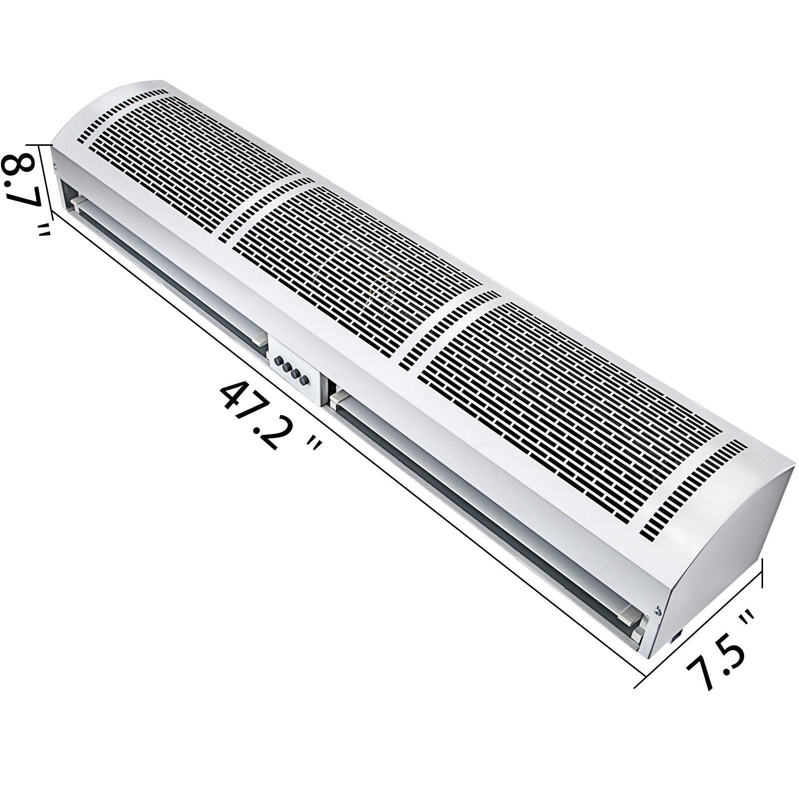 VEVOR Air Curtain, 1.2m Electric Wind Curtain with Limit Switch, Max. 2204 CFM Air Flow, 3 Speeds Control Commercial Indoor Air Curtain, Ideal for Shops, Buildings 8