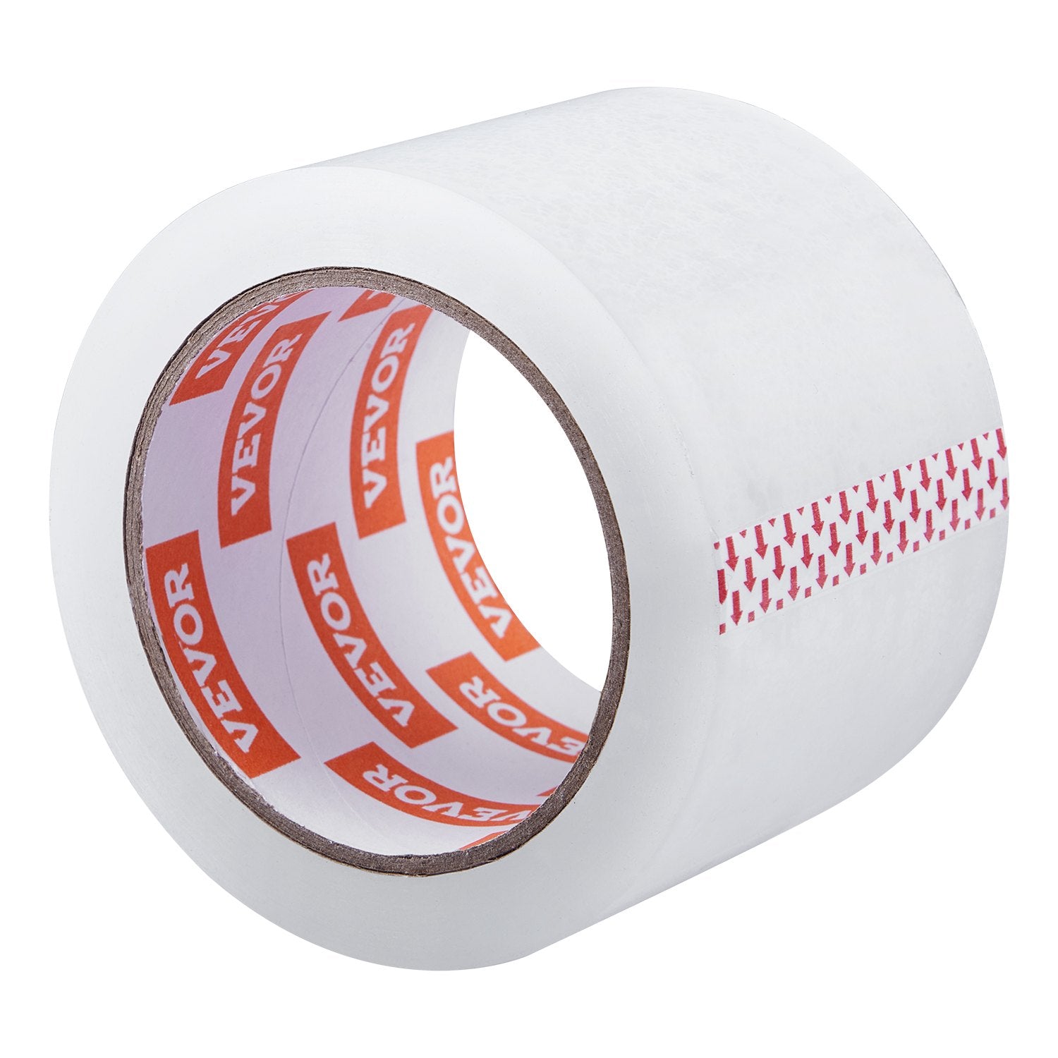 VEVOR Clear Packing Tape 6 Rolls 65 Yards Heavy Duty Clear Packing Tapes 2.7 Mil 9