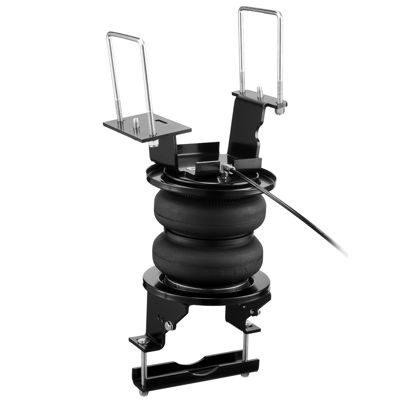 VEVOR Air Bag Suspension Kit, Air Springs Suspension Bag Kit Compatible with 2011-2019 Chevrolet Silverado 2500/3500HD and GMC Sierra 2500/3500HD 4WD RWD, 5000 lbs Loading, 5 to 100 PSI 10