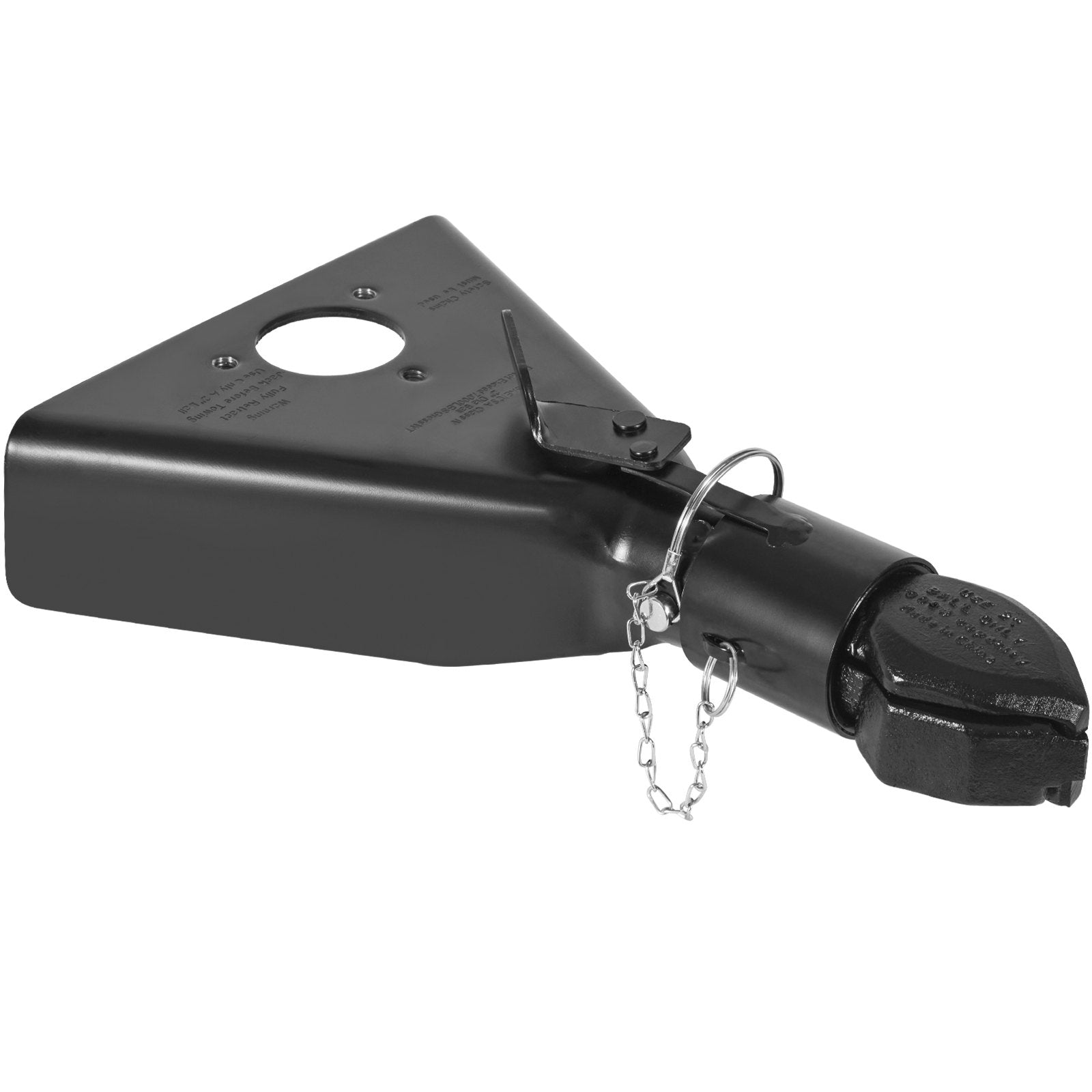 VEVOR A-Frame Trailer Coupler, Fits 2-Inch Hitch Ball Size, 7000 lbs Towing Capacity, Heavy Duty Steel Coupler, Ideal for Towing Station Wagons, Pickup Trucks, SUVs, Campers, Black Coating Surface 11