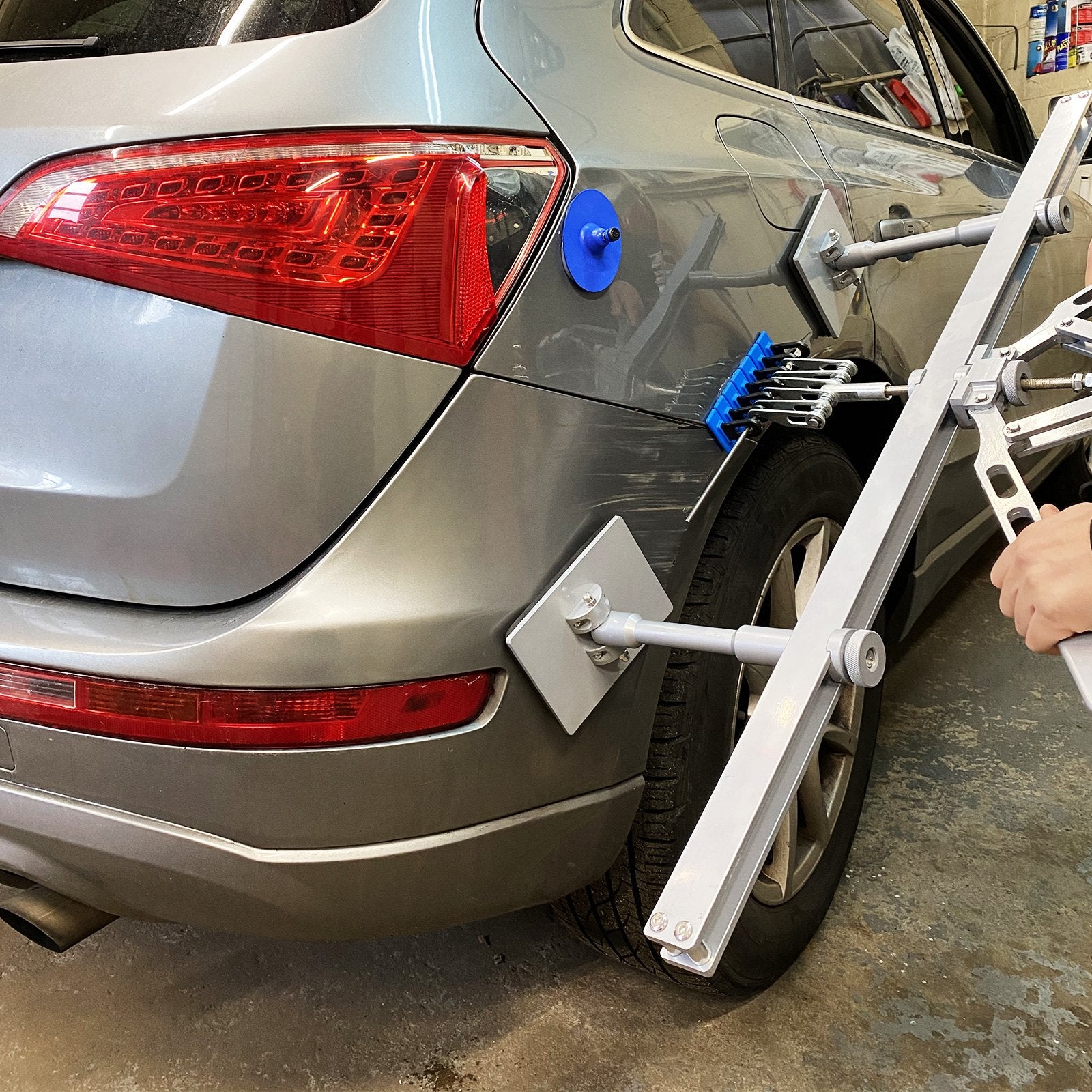 VEVOR Dent Pull Lever Bar Kit Fit for Both Aluminum and Steel Dent Pulling (43INCH/1100MM) 8