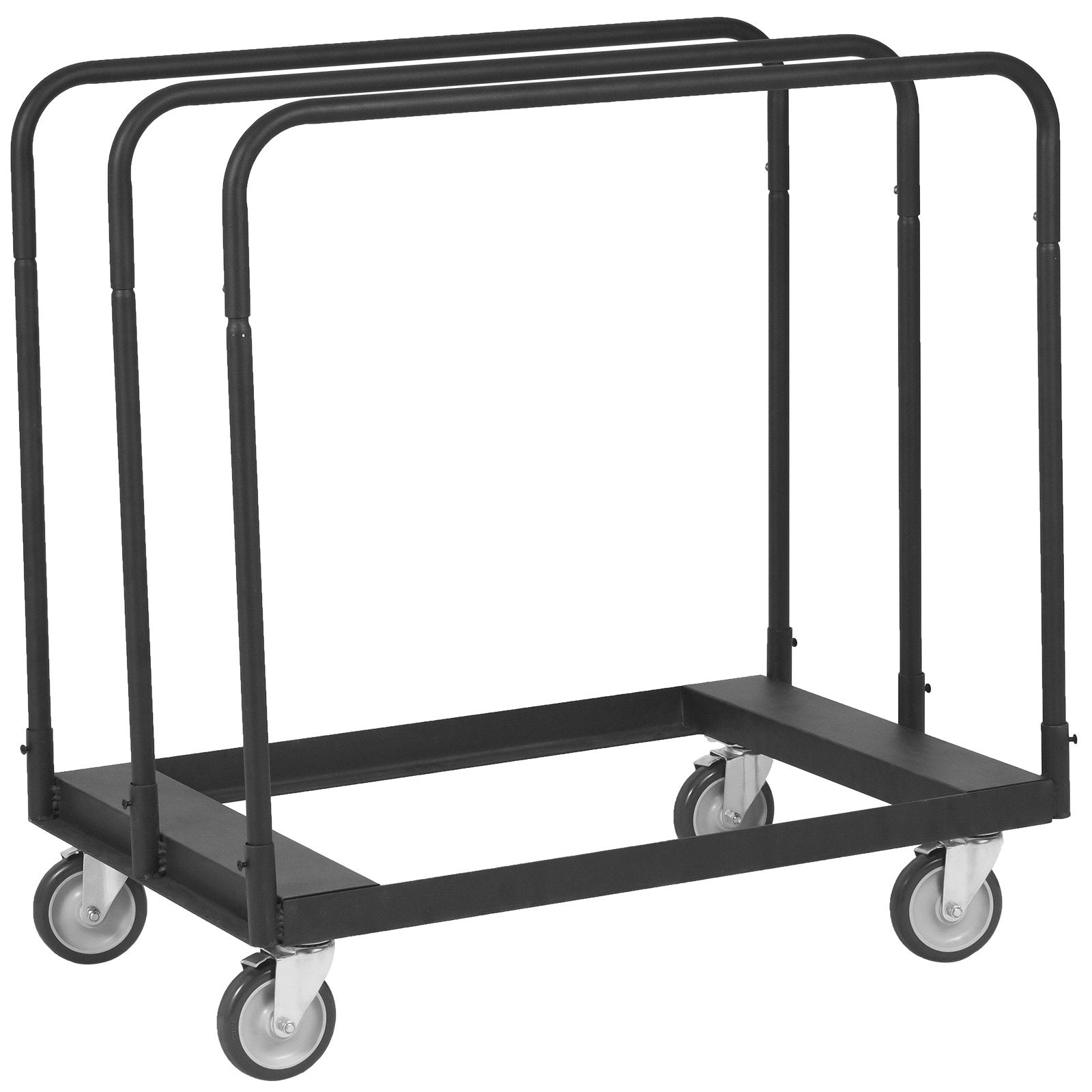 VEVOR Drywall Cart, 1500 LBS Panel Dolly Cart with 36.02" x 24.02" Deck and 5" Swivel Wheels, Heavy-Duty Drywall Sheet Cart, Handling Wall Panel, Sheetrock, Lumber, for Garage, Home, Warehouse 10