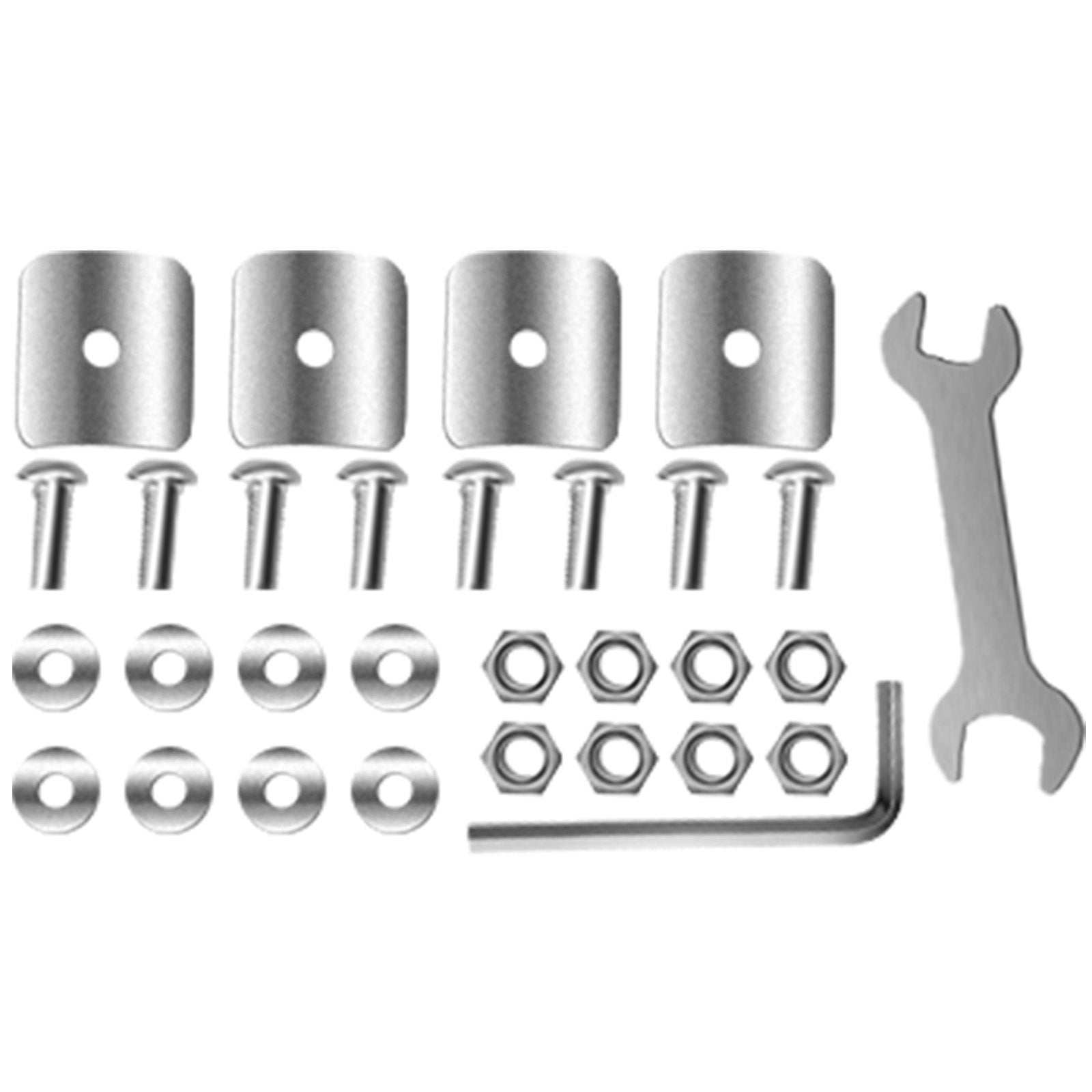 VEVOR Stainless Steel Prep Table, 1520x450x855 mm Commercial Stainless Steel Table, 2 Adjustable Undershelf BBQ Prep Table, Heavy Duty Kitchen Work Table, for Garage, Home, Warehouse, Kitchen Silver 9