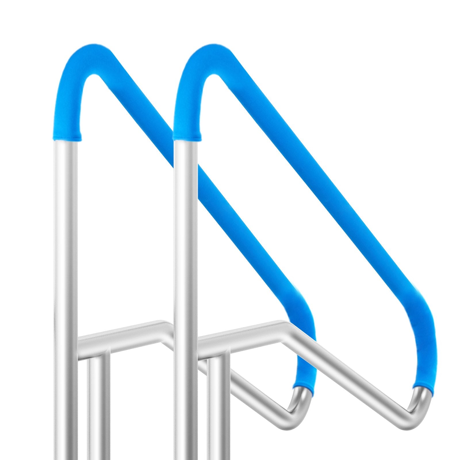 VEVOR Pool Handrail 2 PCS 55 x 32 inch Stainless Steel with Base Plate for Spas 8