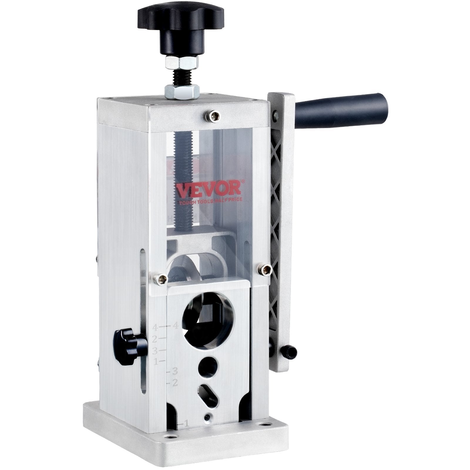 VEVOR Manual Wire Stripping Machine, 0.06''-1.5'' Copper Stripper with Hand Crank or Drill Powered, Visible Stripping Depth Reference, Portable Aluminum Frame Wire Peeler for Scrap Copper Recycling 9