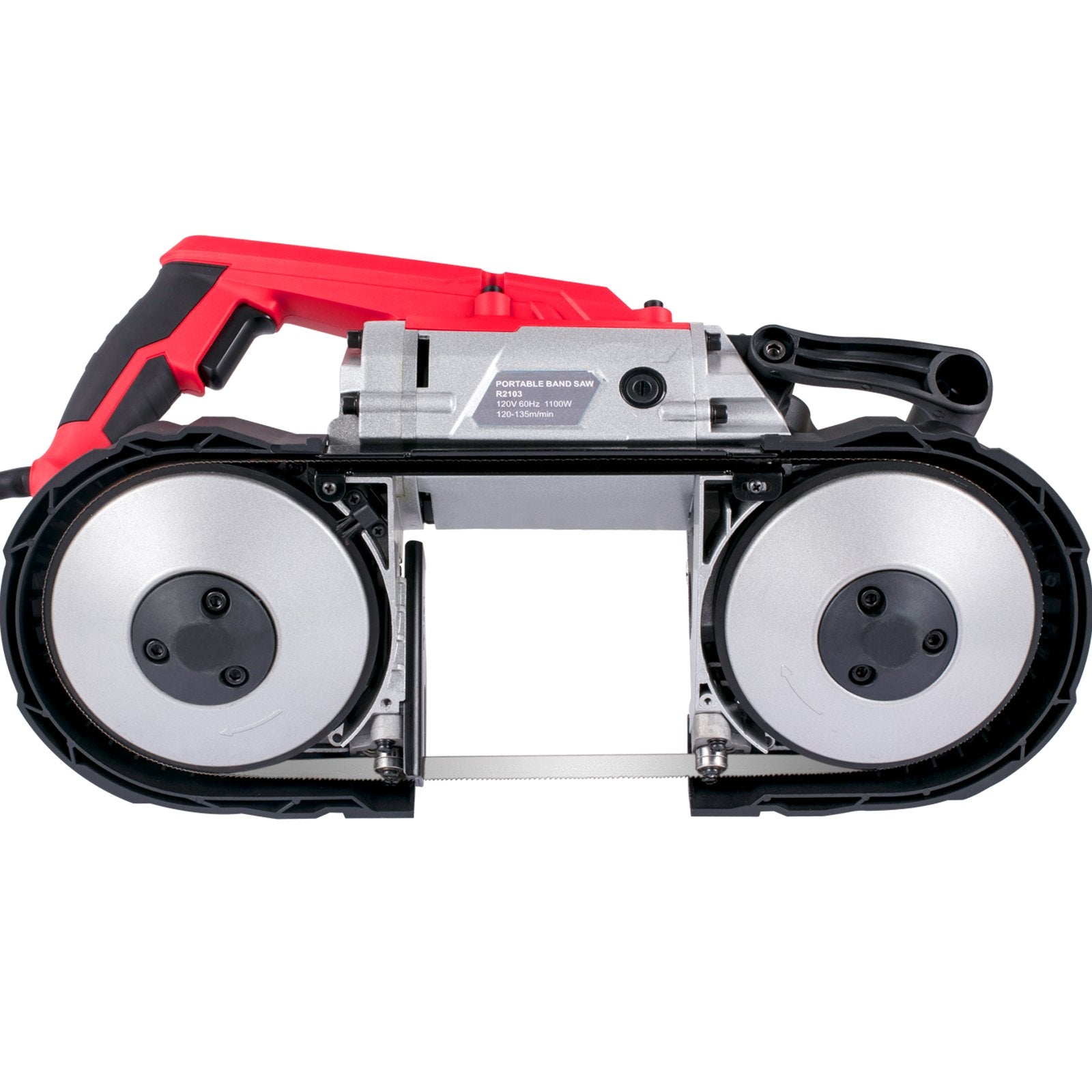 VEVOR Variable-Speed 127mm Deep Cut Portable Band Saw 220V 10Amp Motor Handheld 11