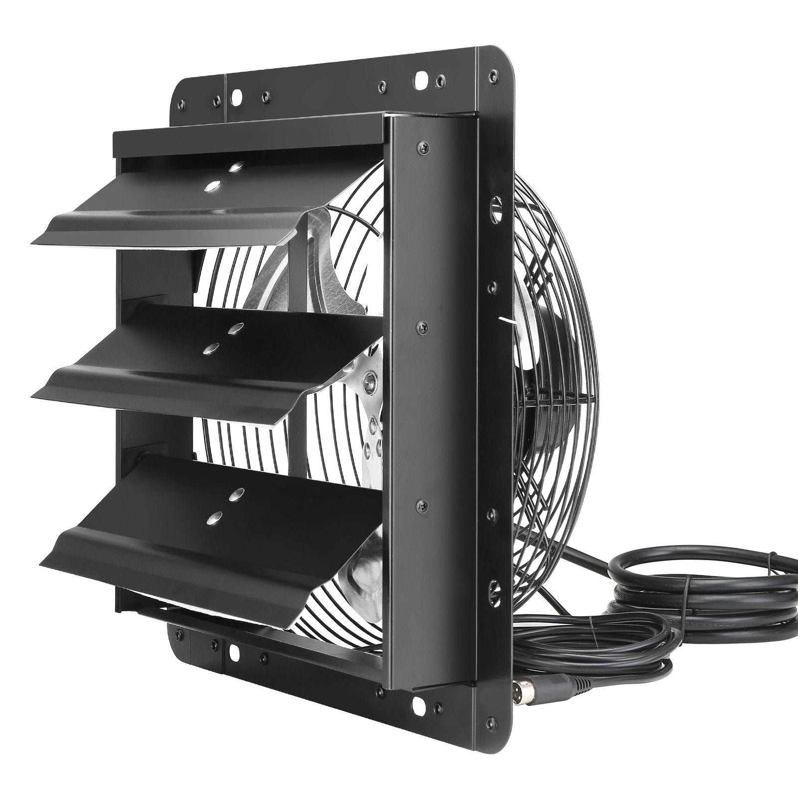VEVOR Shutter Exhaust Fan, 254mm / 10inch  with Temperature Humidity Controller