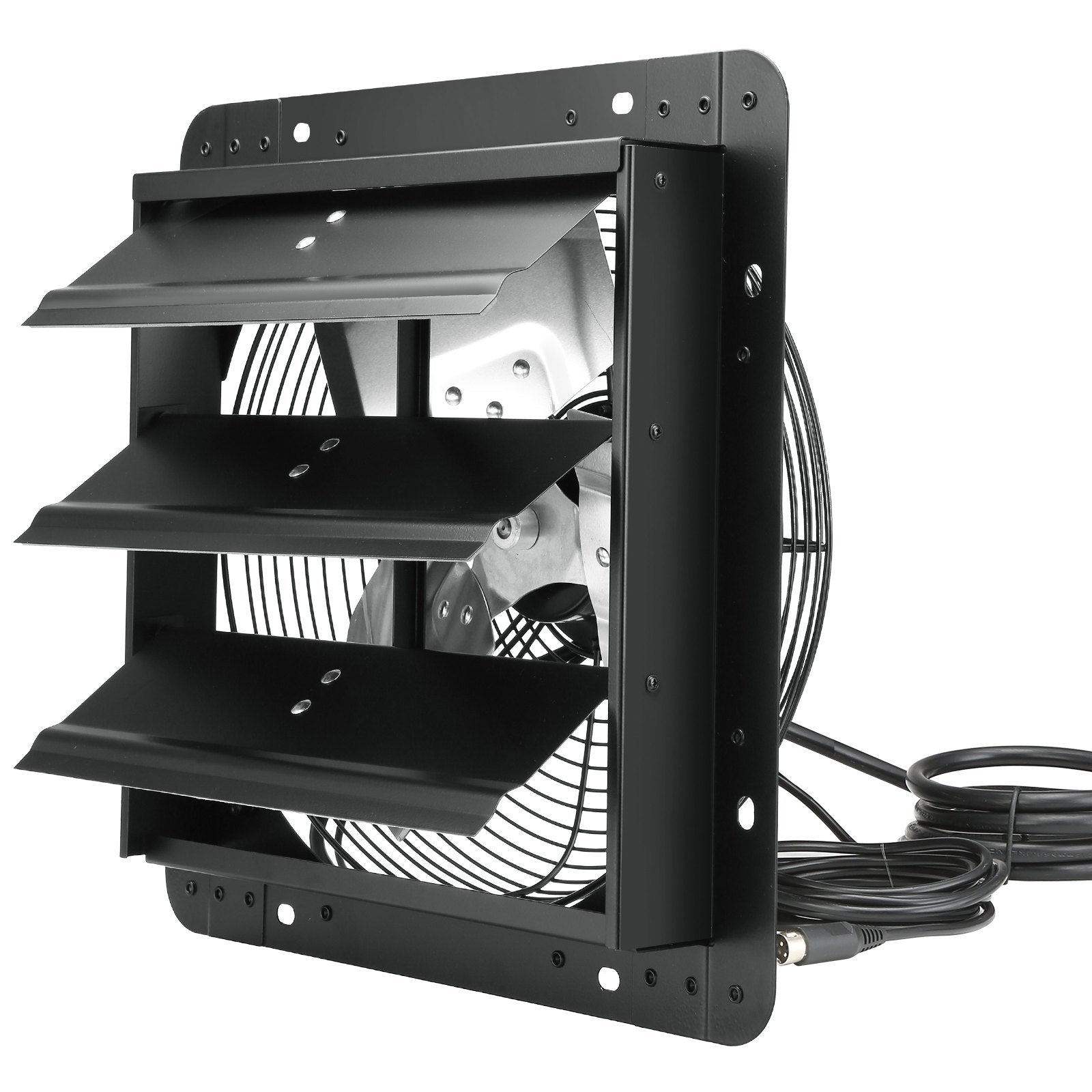 VEVOR Shutter Exhaust Fan, 305 mm /12 inch with Temperature Humidity Controller