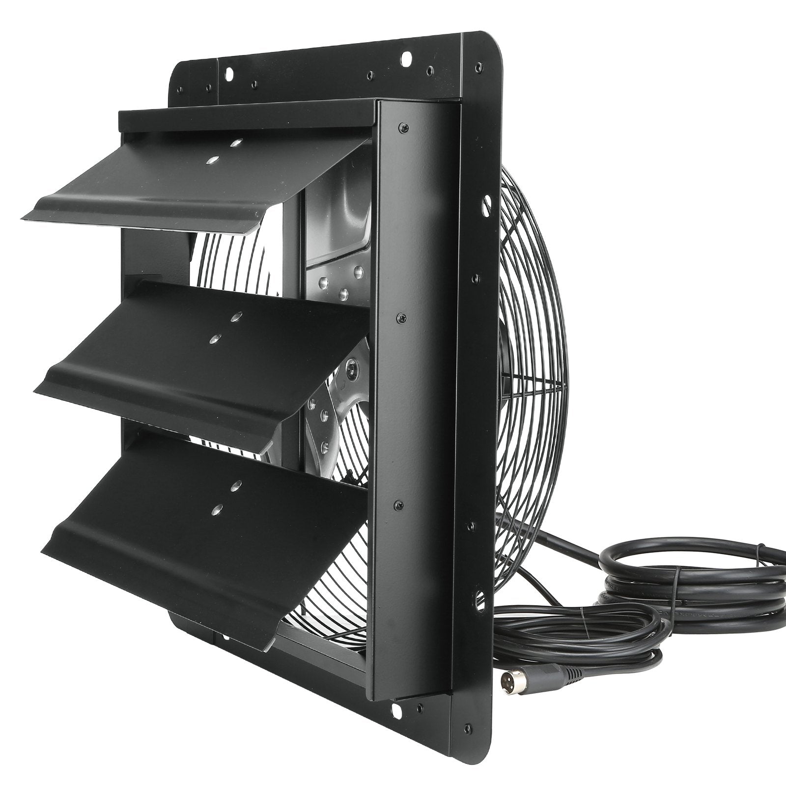VEVOR Shutter Exhaust Fan, 356 mm / 14inch with Temperature Humidity Controller