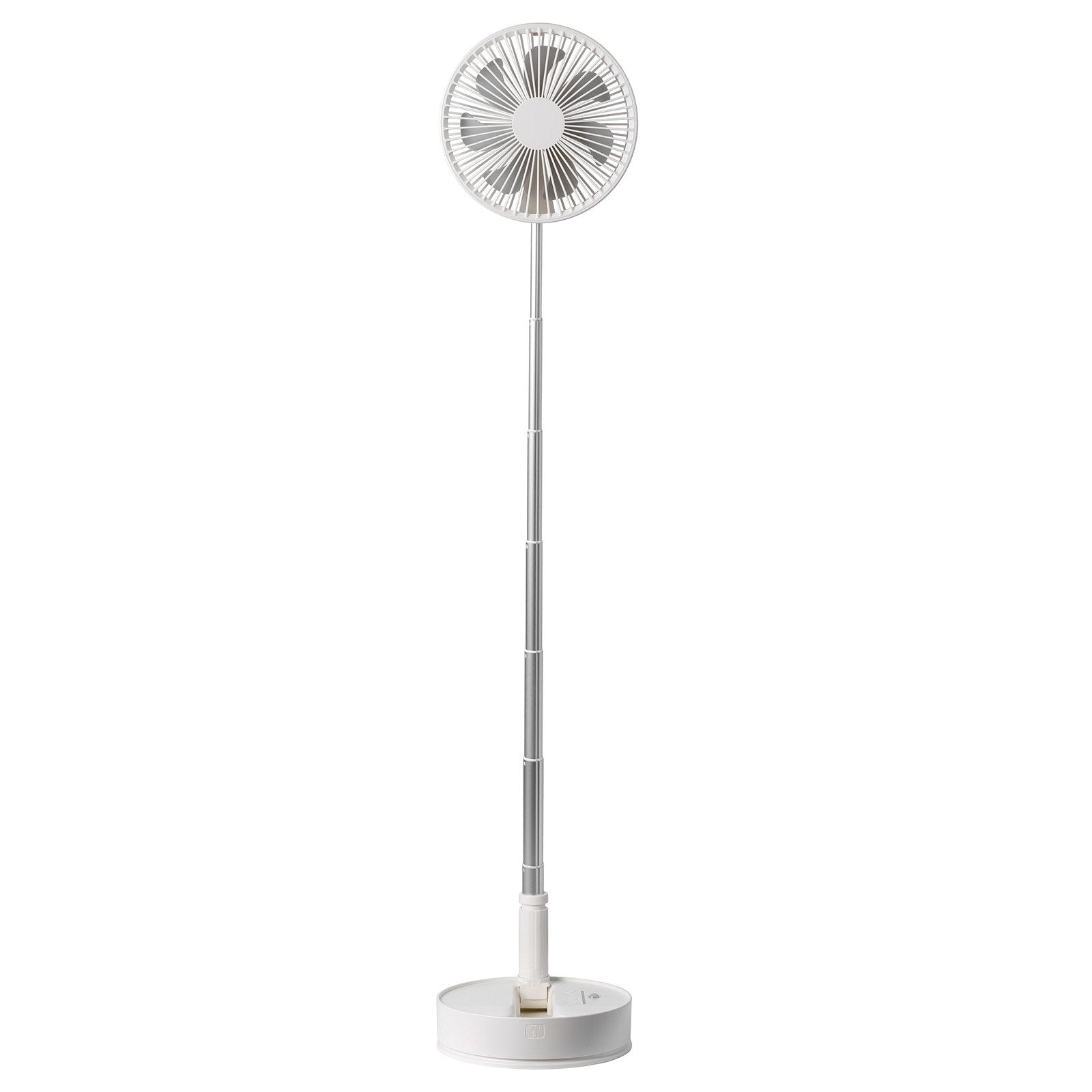 VEVOR 8 Inch Foldable Oscillating Standing Fan with Remote Control, 4 Speed Adjustable Portable Desk Quiet Fan, 7200mah Rechargeable USB Small Fan, Folded Rotating Floor Fan for Bedroom Office Travel 11