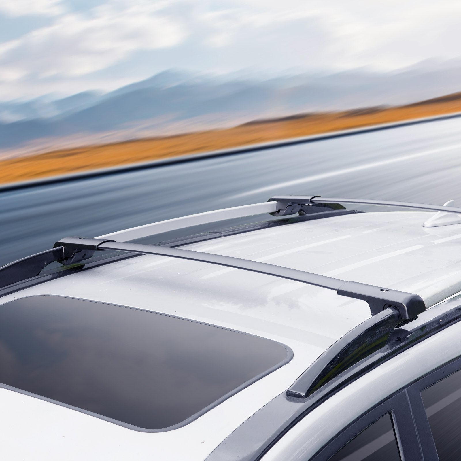 VEVOR Roof Rack Crossbar for Subaru Forester 2014-2022 Crossbars Aluminum 2 PCS 7