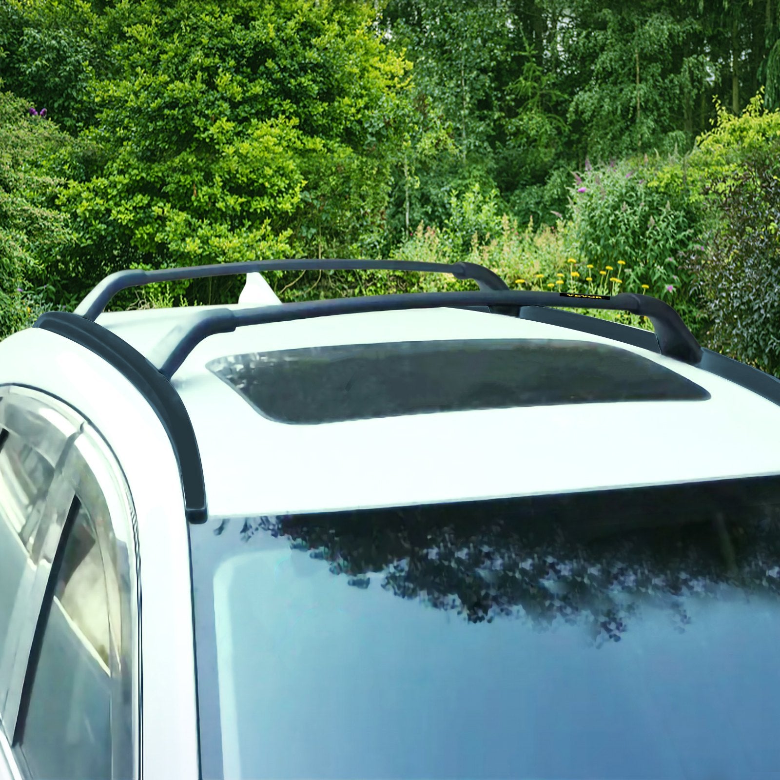 VEVOR Roof Rack Compatible with Mazda CX-5 CX5 2017 2018 2019 2021 4PCS Roof Rack Rail Cross Bar Crossbar 8