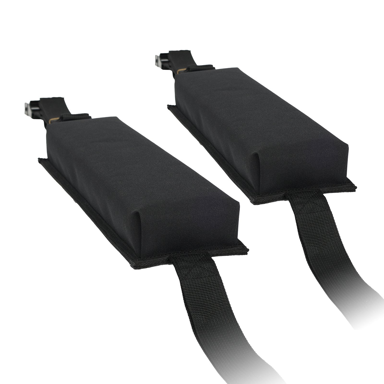 VEVOR Soft Roof Rack Pads 15.5in 176lbs Load Capacity for Kayak Canoe Surfboard 11