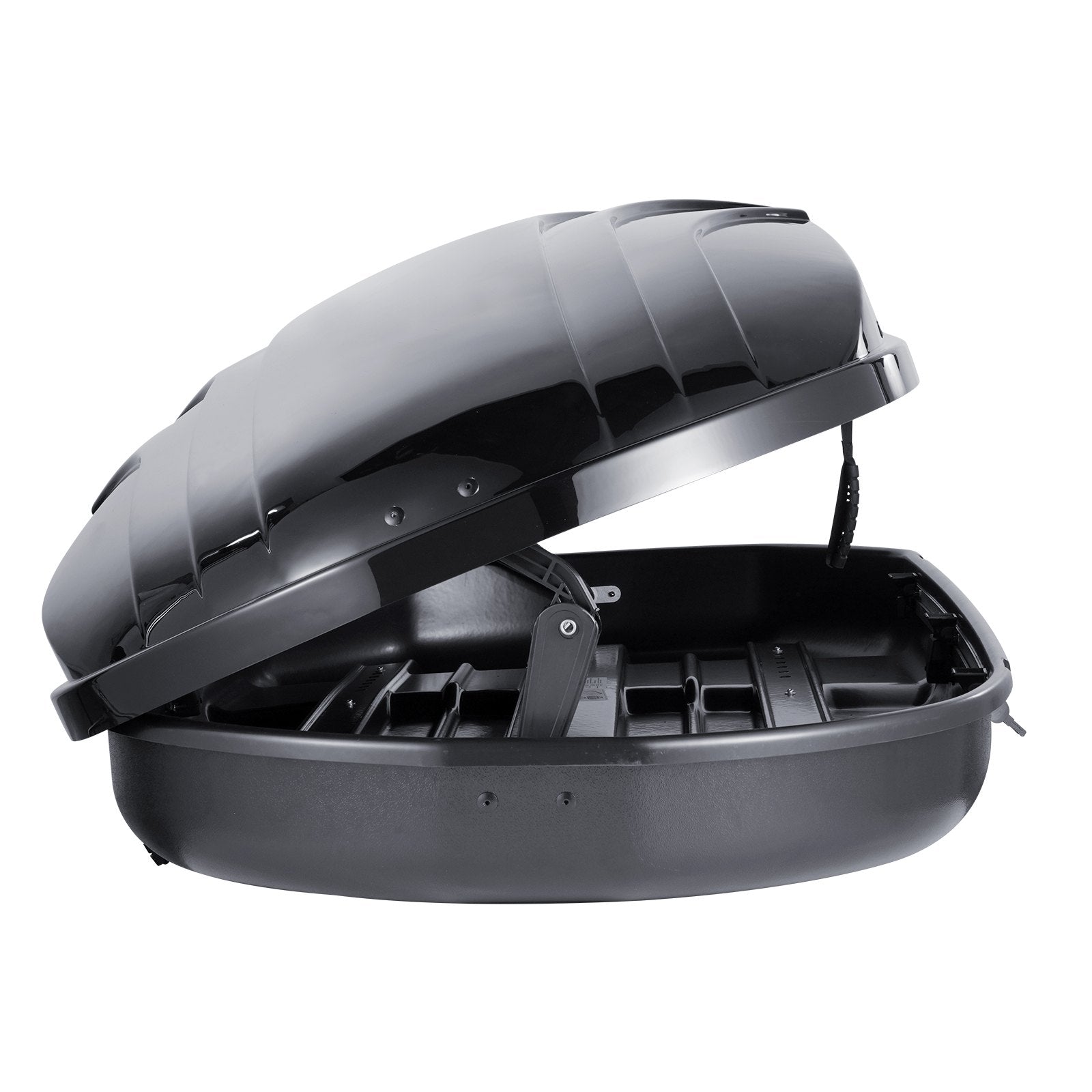 VEVOR Rooftop Cargo Carrier 340 L Luggage Storage Box ABS for SUVs Cars 9