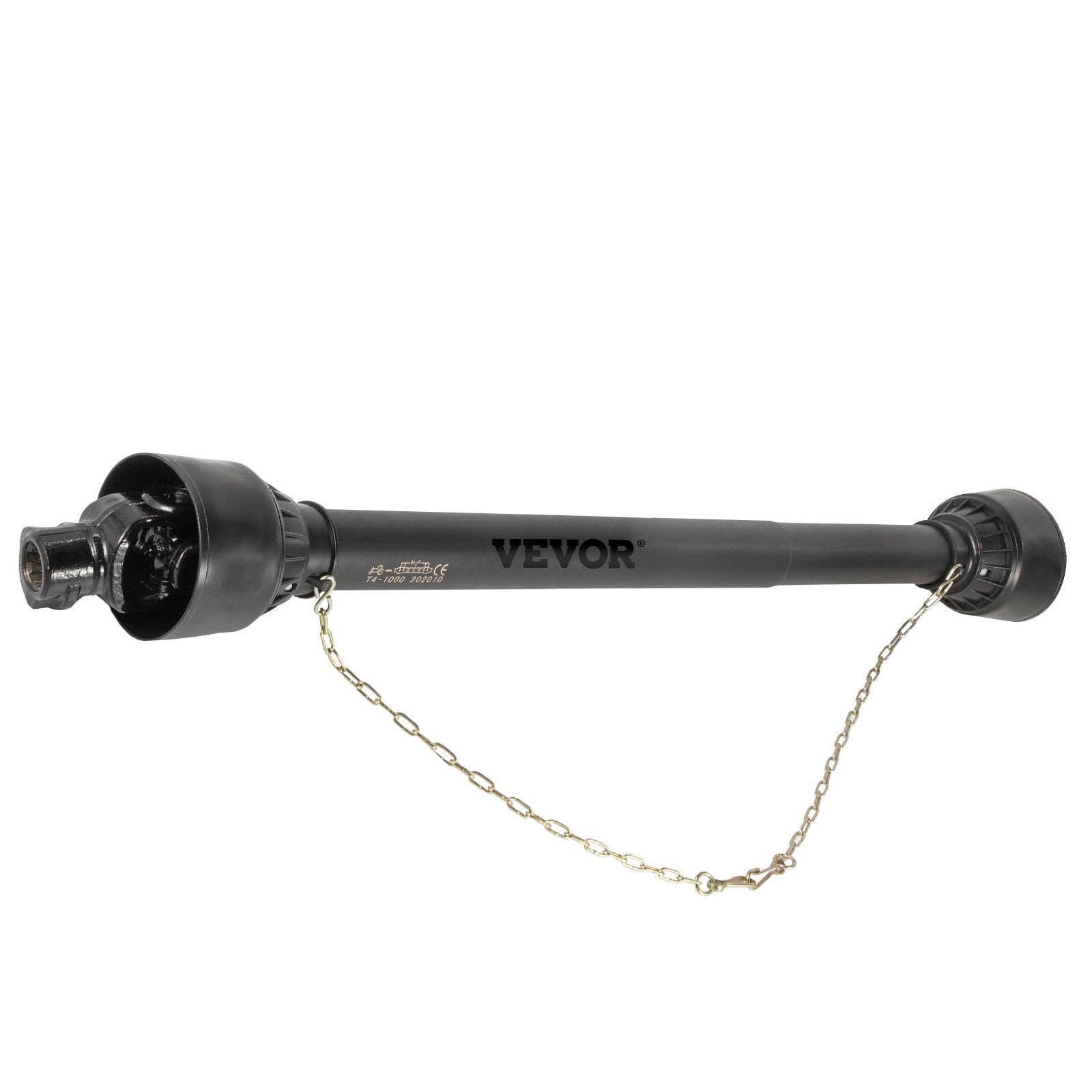 VEVOR PTO Shaft PTO Drive Shaft 1-3/8" x 6 Spline Ends Round End T4 43"-61" 9