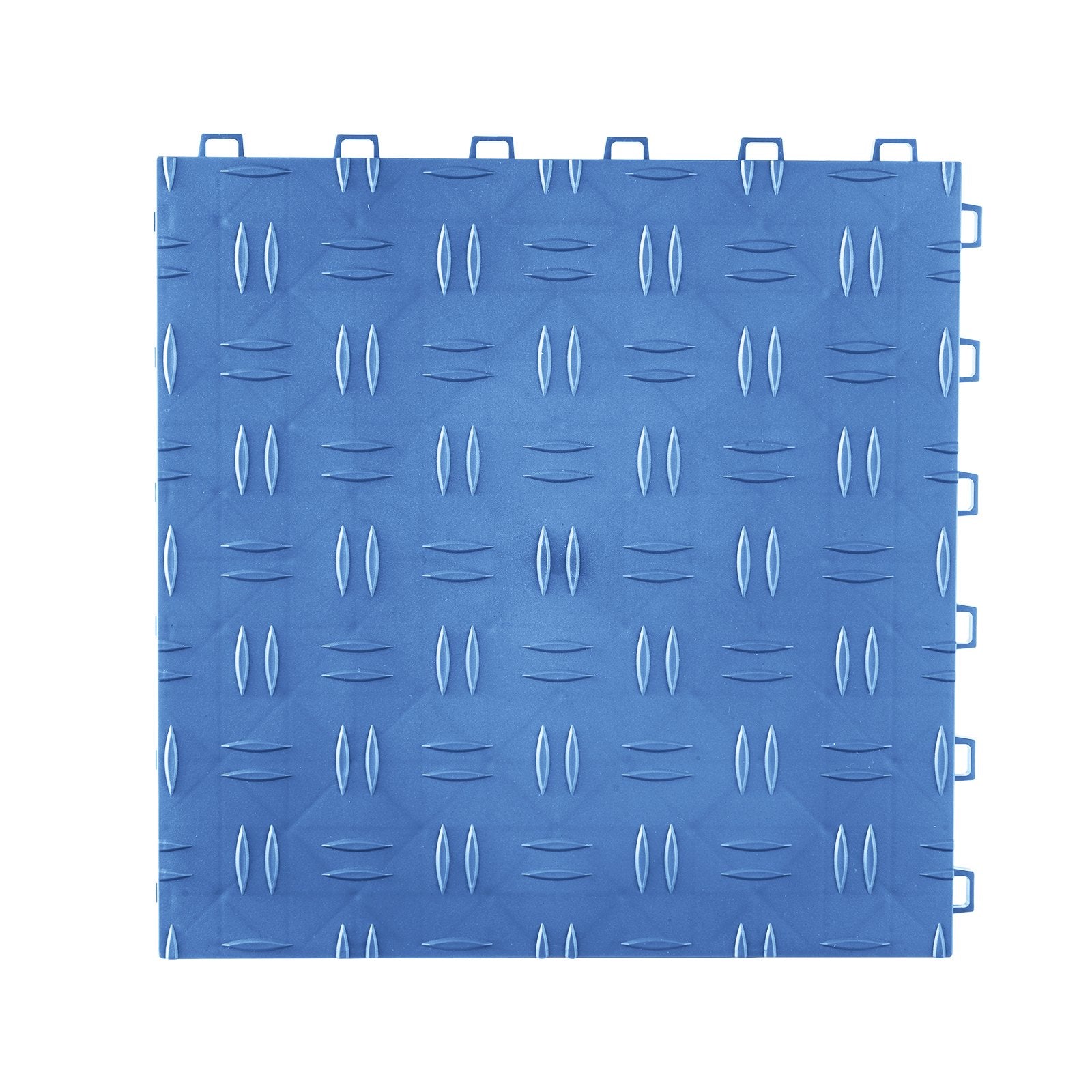 VEVOR Garage Tiles Interlocking 12x12 in 25 Pack Garage Flooring Tiles Blue 9