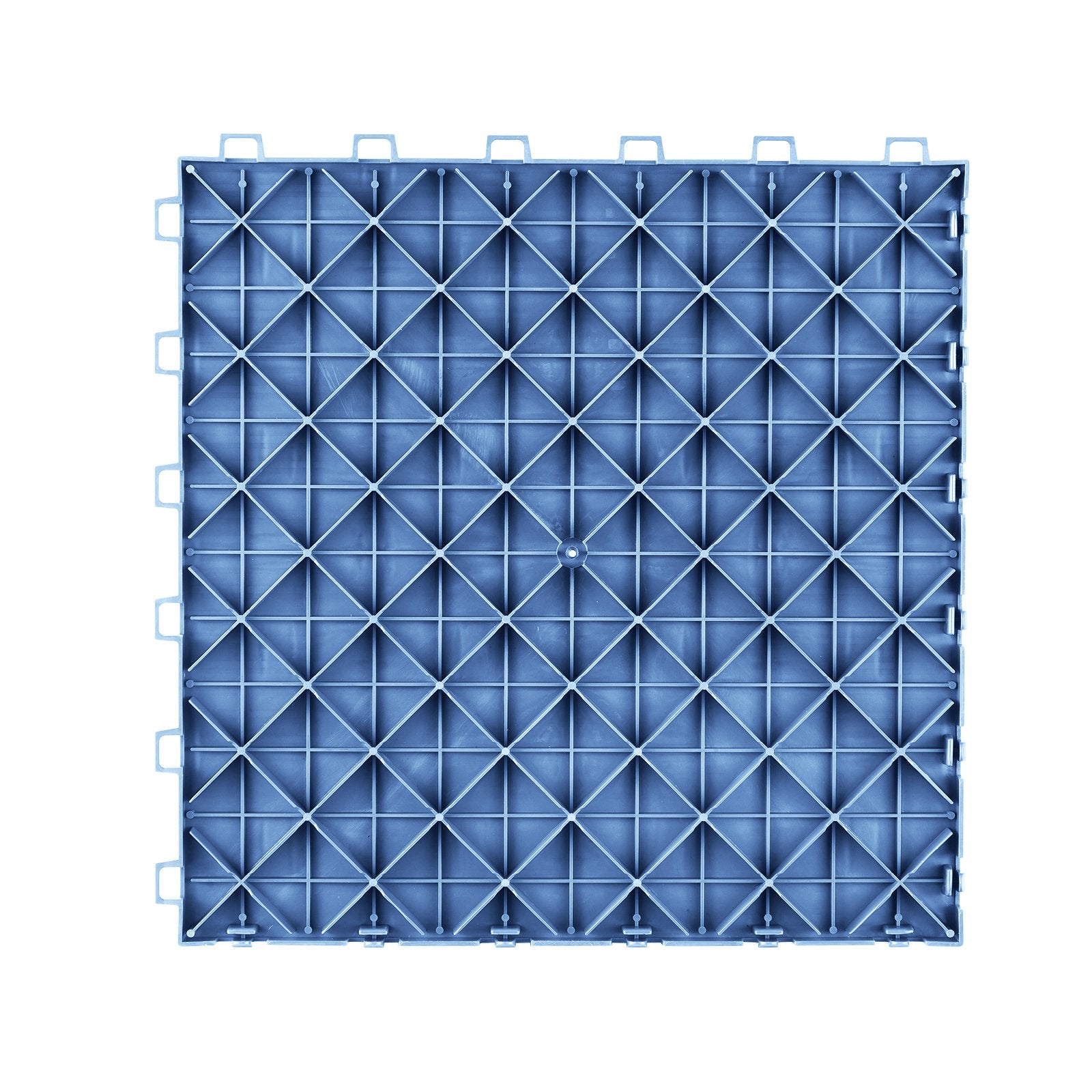 VEVOR Garage Tiles Interlocking 12x12 in 25 Pack Garage Flooring Tiles Blue 10