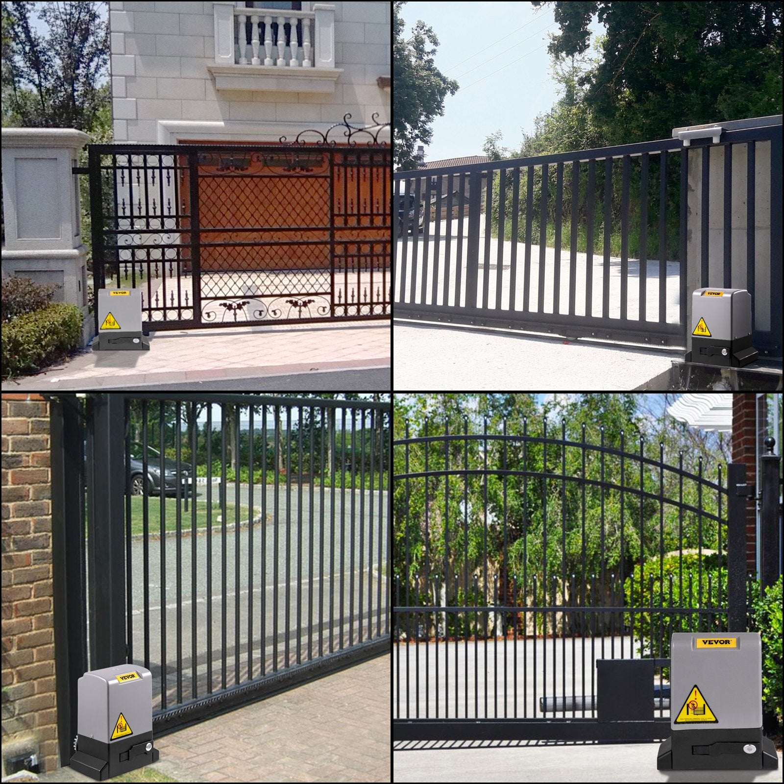 VEVOR Sliding Gate Opener Automatic Sliding Gate 1800 KG 4 Remote & APP Control 7