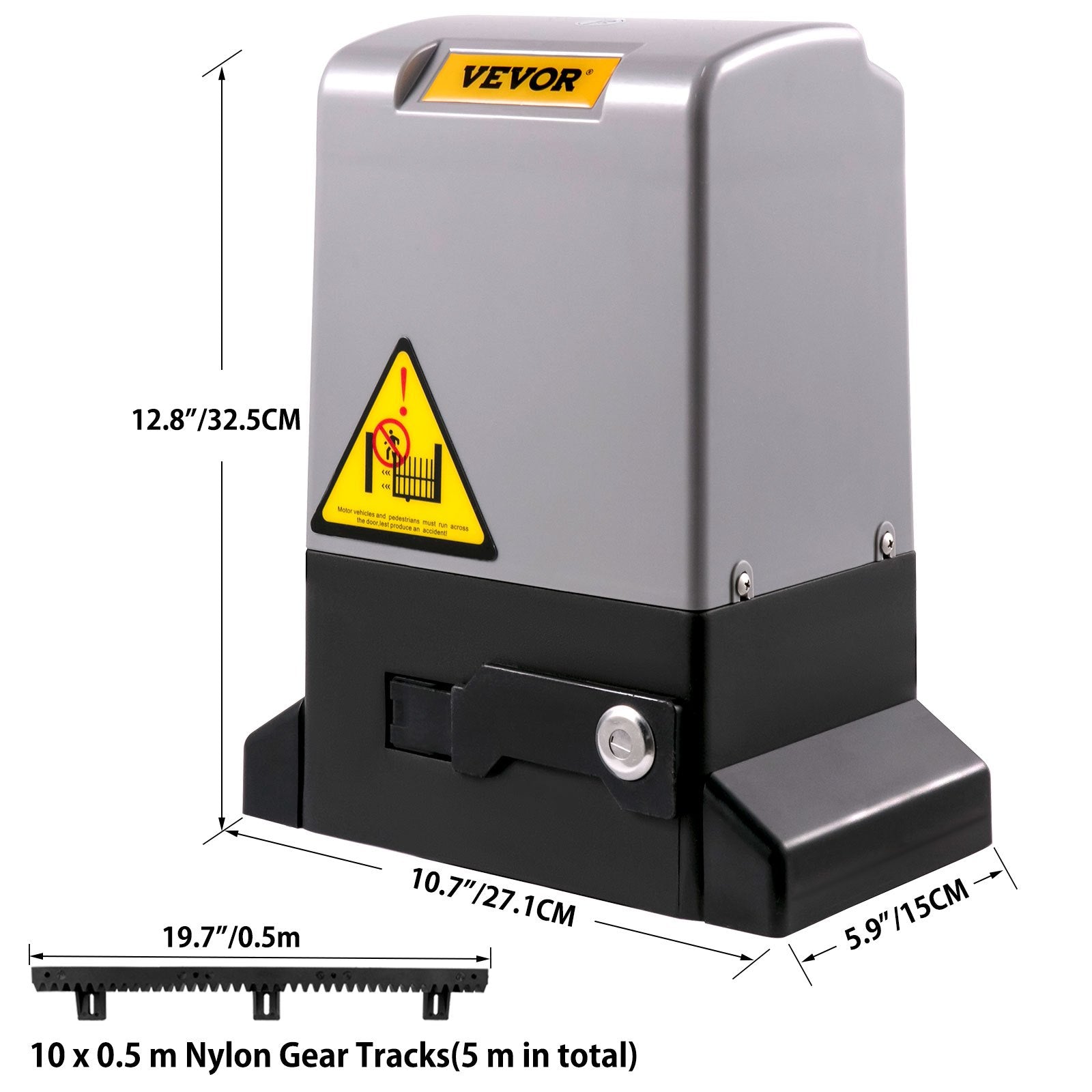 VEVOR Sliding Gate Opener Automatic Sliding Gate 1800 KG 4 Remote & APP Control 8