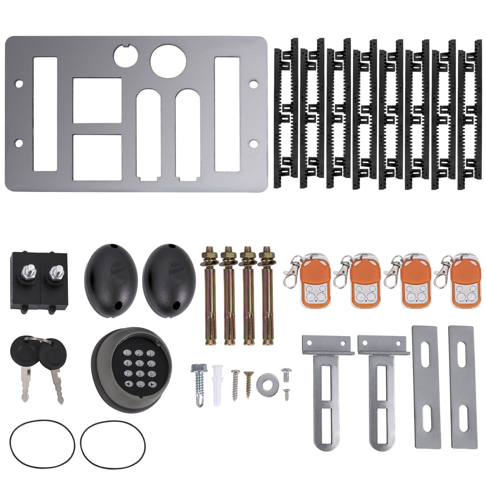 VEVOR Sliding Gate Opener Automatic Sliding Gate 1800 KG 4 Remote & APP Control 9