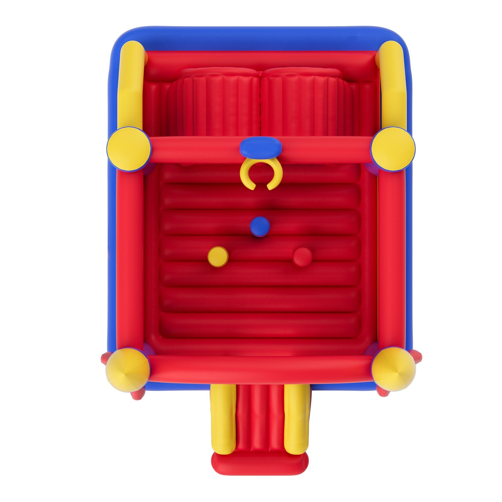 VEVOR Inflatable Bounce House, Outdoor High Quality Playhouse Trampoline, Jumping Bouncer with Blower, Slide, and Storage Bag, Family Backyard Bouncy Castle, for Kid Ages 3_8 Years, 4.0x2.4x2.4m 11