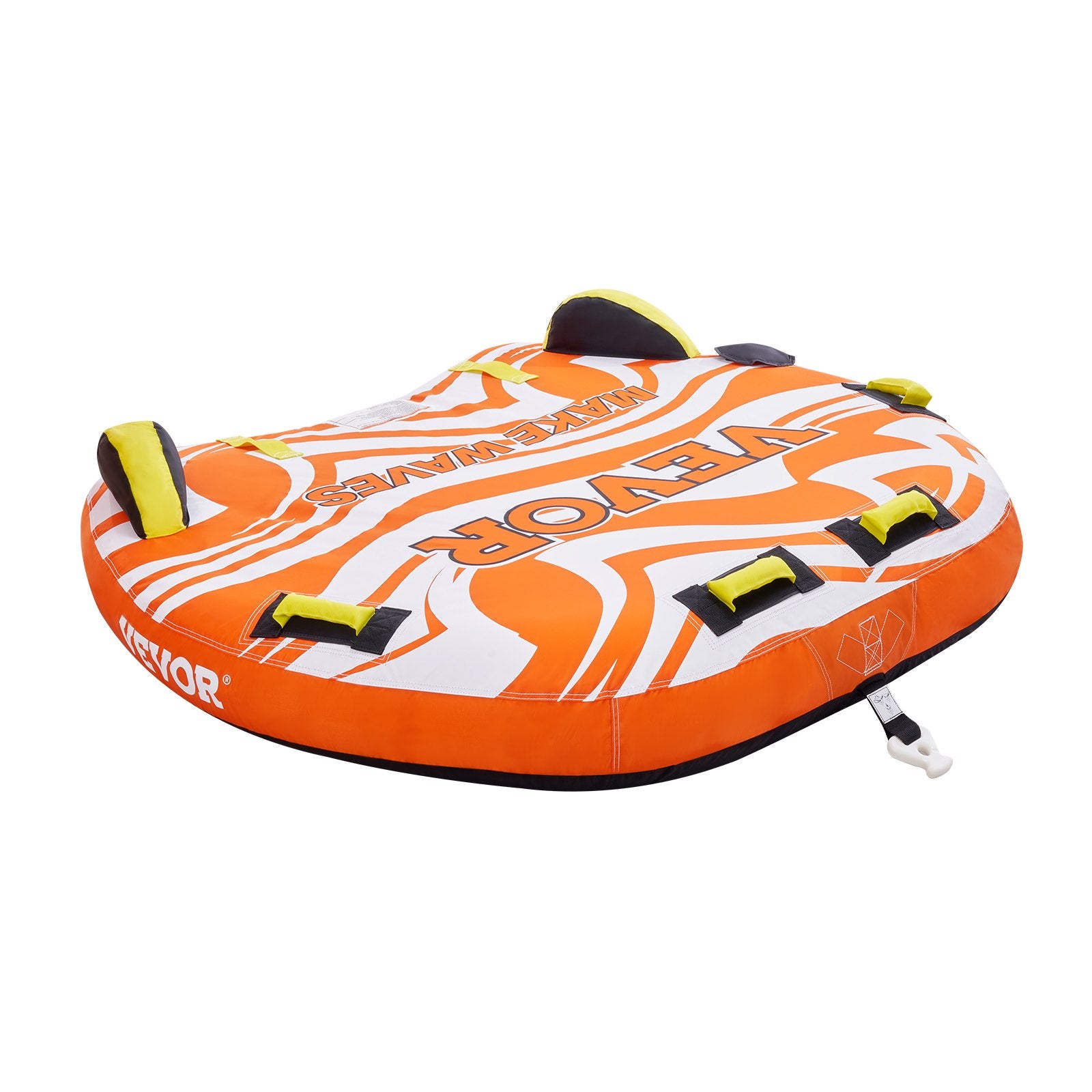 VEVOR Towable Tube for Boating 1-2 Riders Inflatable Boat Tubes and Towables 10