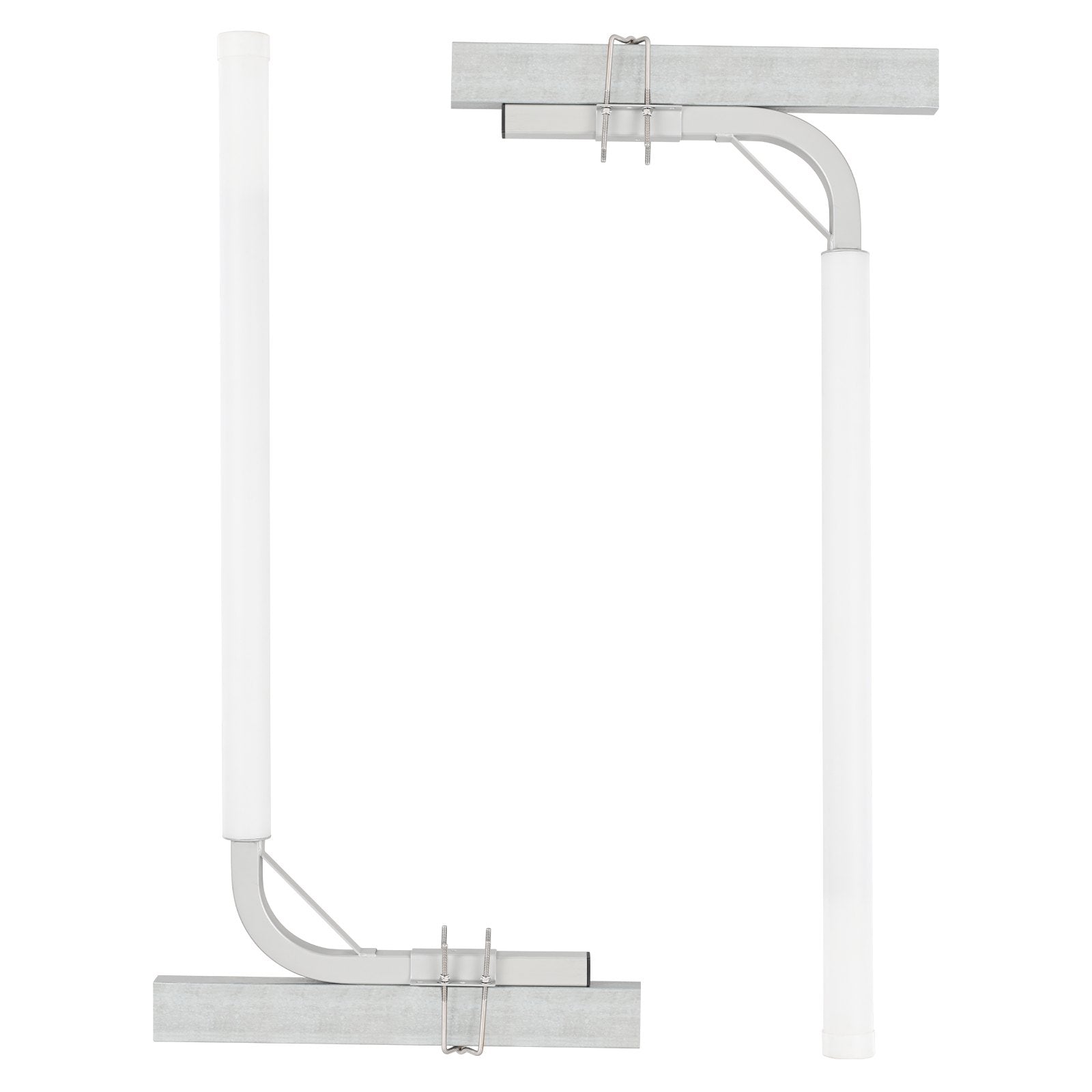 VEVOR Boat Trailer Guide, 1219.2mm Adjustable Design Trailer Guide Poles, 2PCS High-Hardness Steel Trailer Guide-Ons, Trailer Guides with PVC Pipes, for Ski Boat, Fishing Boat or Sailboat Trailer 11