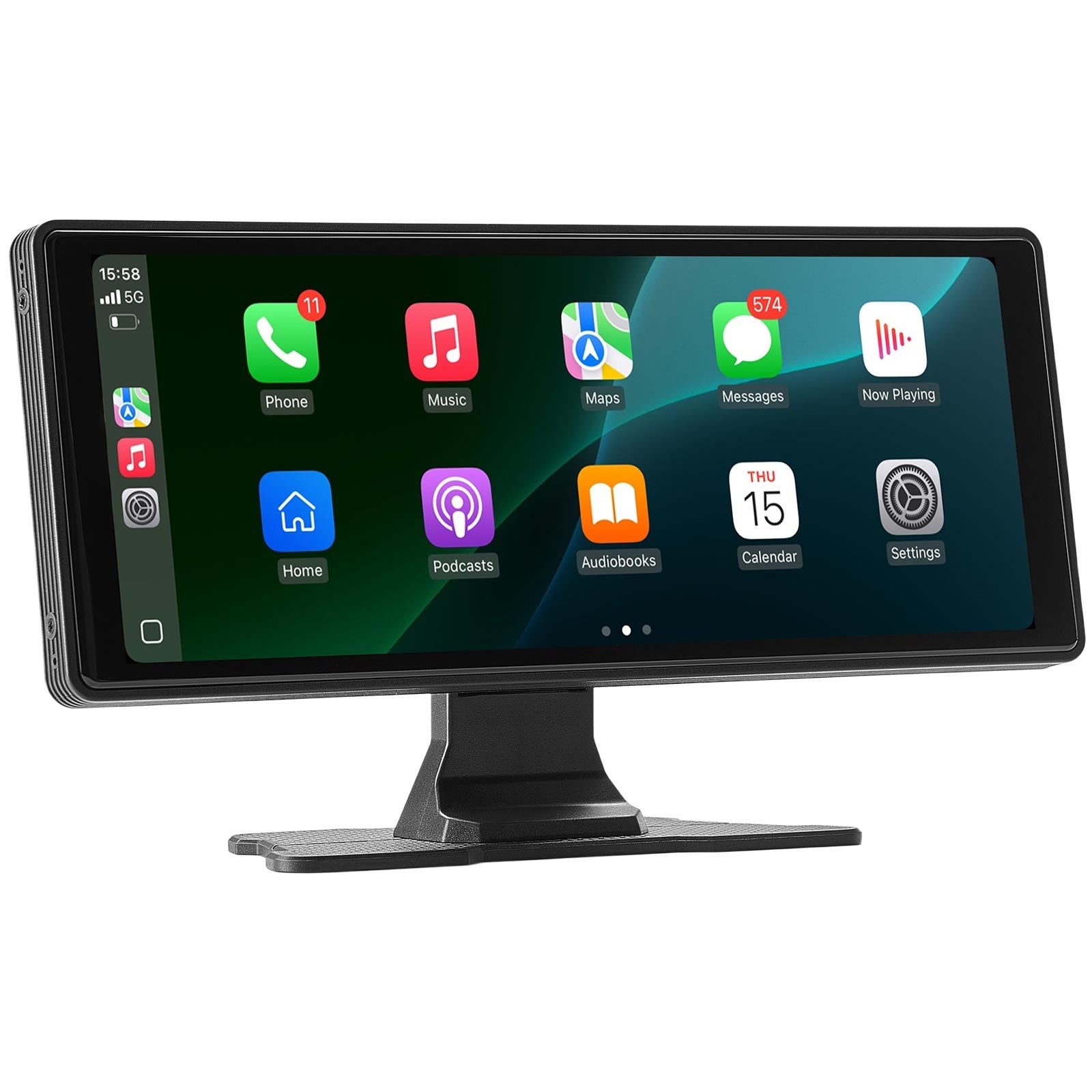VEVOR Car Stereo Radio CarPlay Touchscreen 254mm Apple Android Front/Rear Camera 9