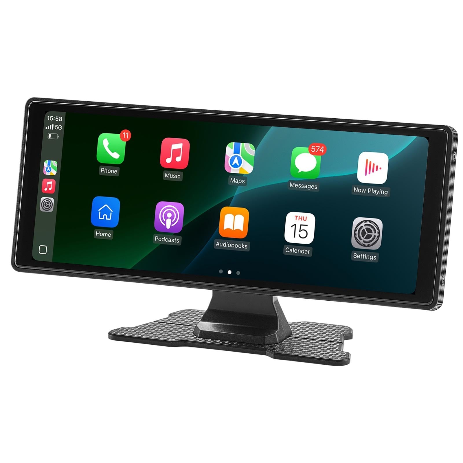 VEVOR Car Stereo Radio CarPlay Touchscreen 254mm Apple Android Front/Rear Camera 10