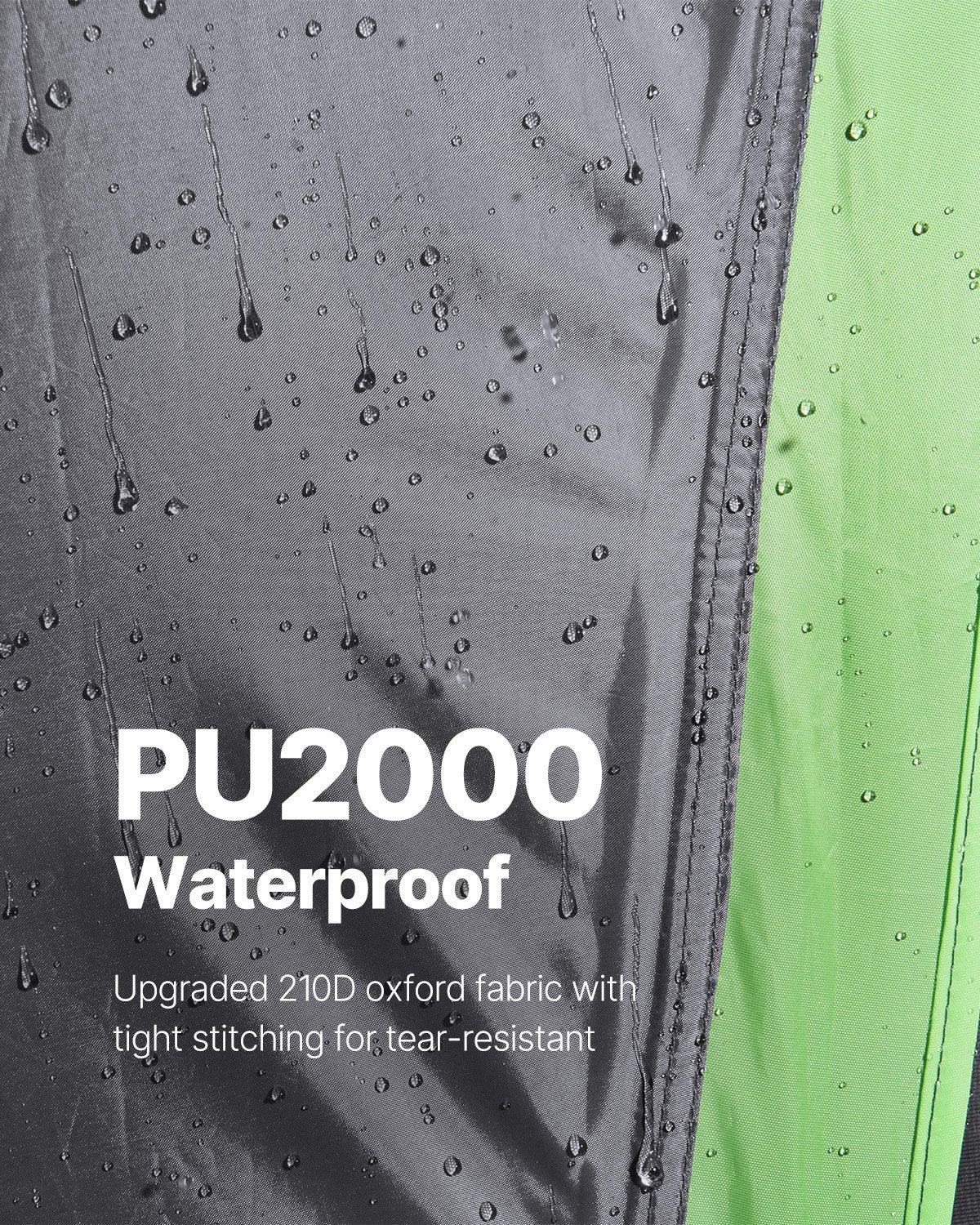 VEVOR Truck Tent 8.0-8.2ft Waterproof PU2000 Truck Bed Camping Tent 2-3 Person 5