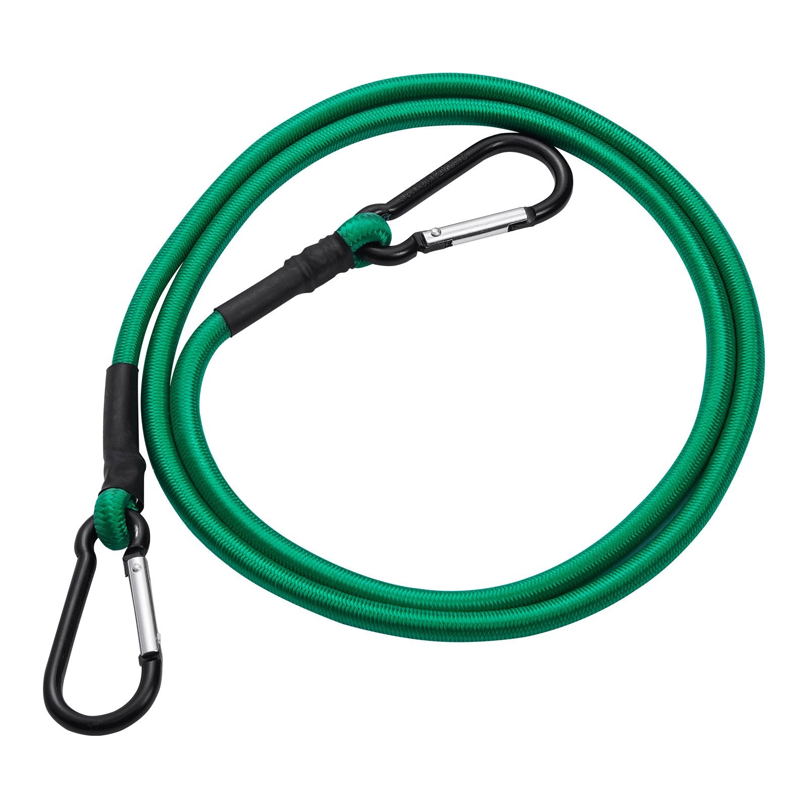 VEVOR 30 Pcs Bungee Cords Set 8mm Heavy Duty Bungee Straps with Steel Carabiners 9