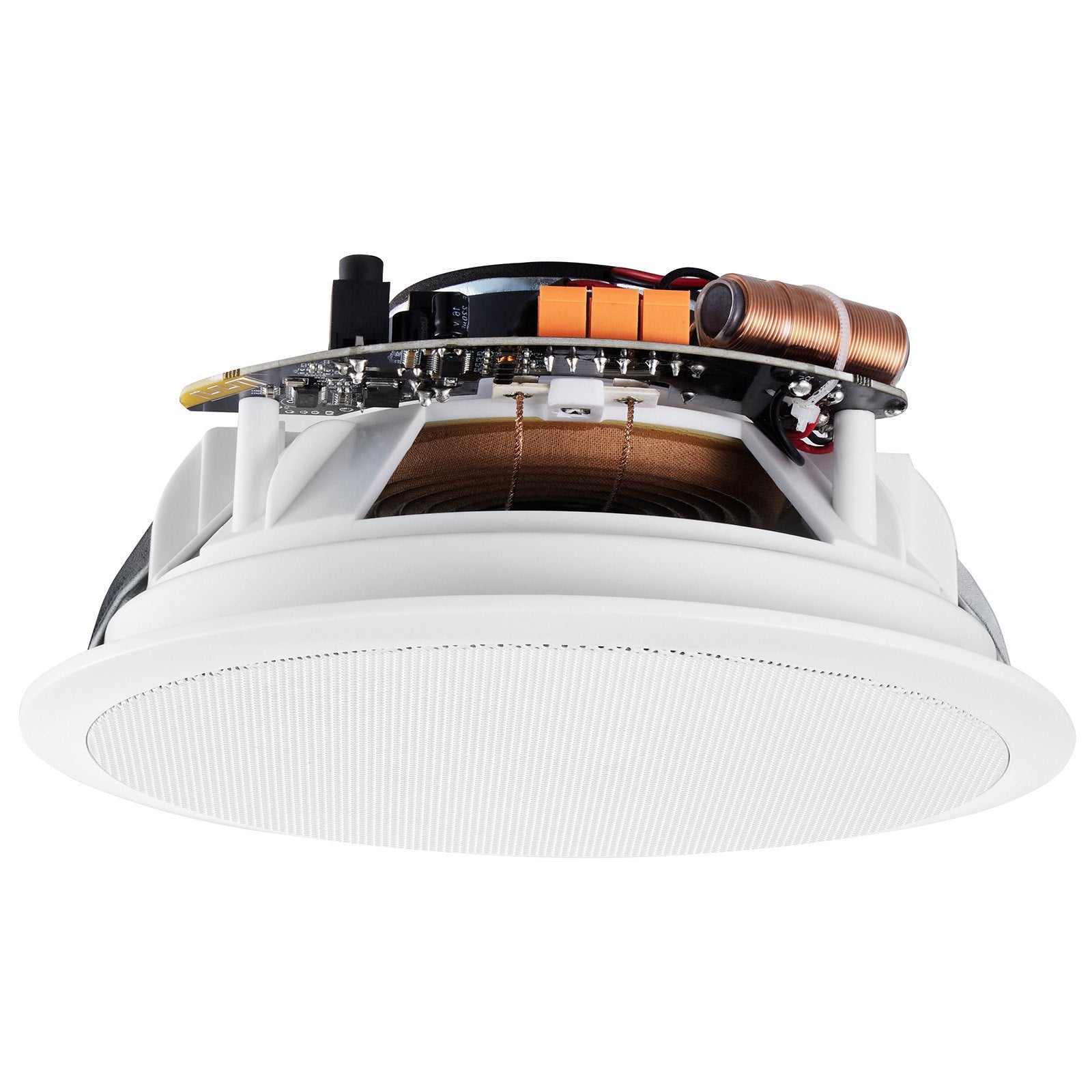 VEVOR 4 PCs 165.1 mm Bluetooth in Ceiling Speakers, 150W, Flush Mount Ceiling & in-Wall Speaker System with Impedance 89dB Sensitivity, for Home Kitchen Living Room Bedroom or Covered Porches 10